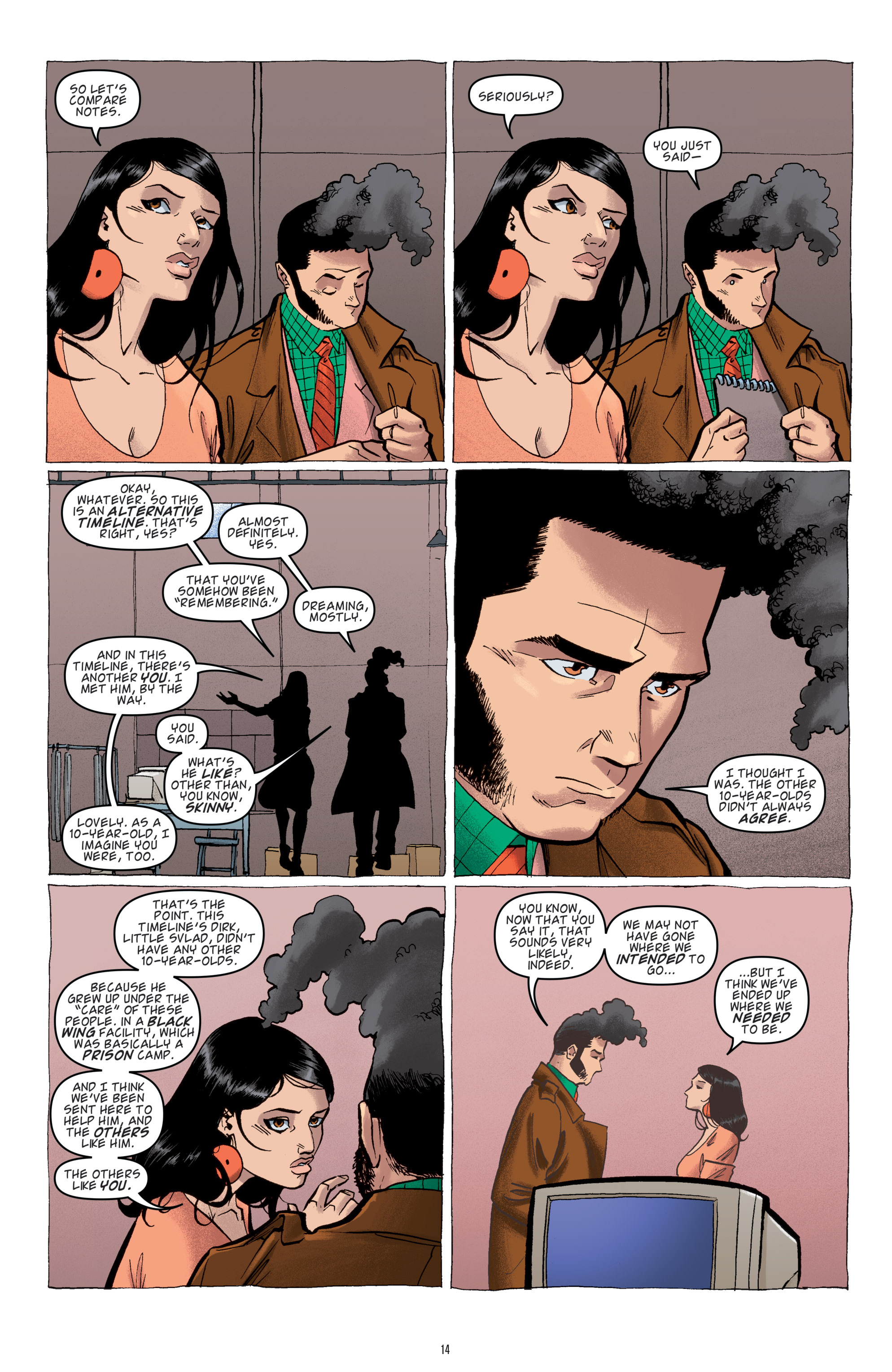 Read online Dirk Gently's Holistic Detective Agency: The Salmon of Doubt comic -  Issue #7 - 14