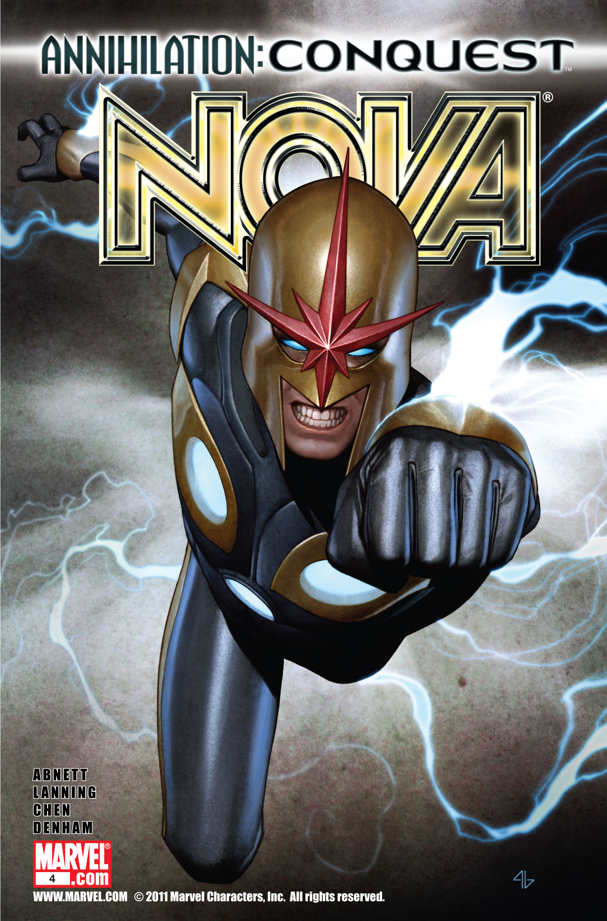 Read online Nova (2007) comic -  Issue #4 - 1