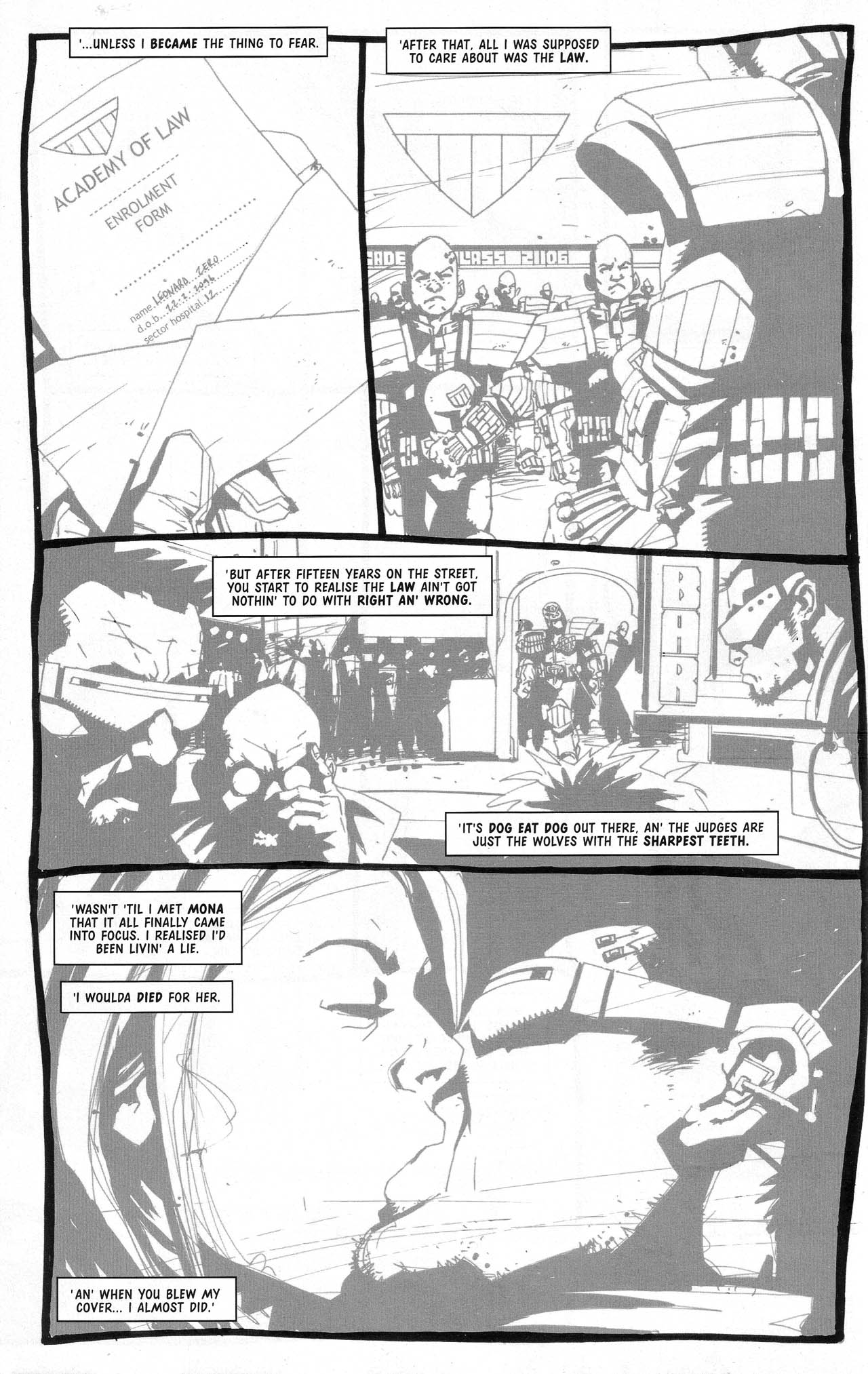 Read online Judge Dredd Megazine (vol. 4) comic -  Issue #15 - 33