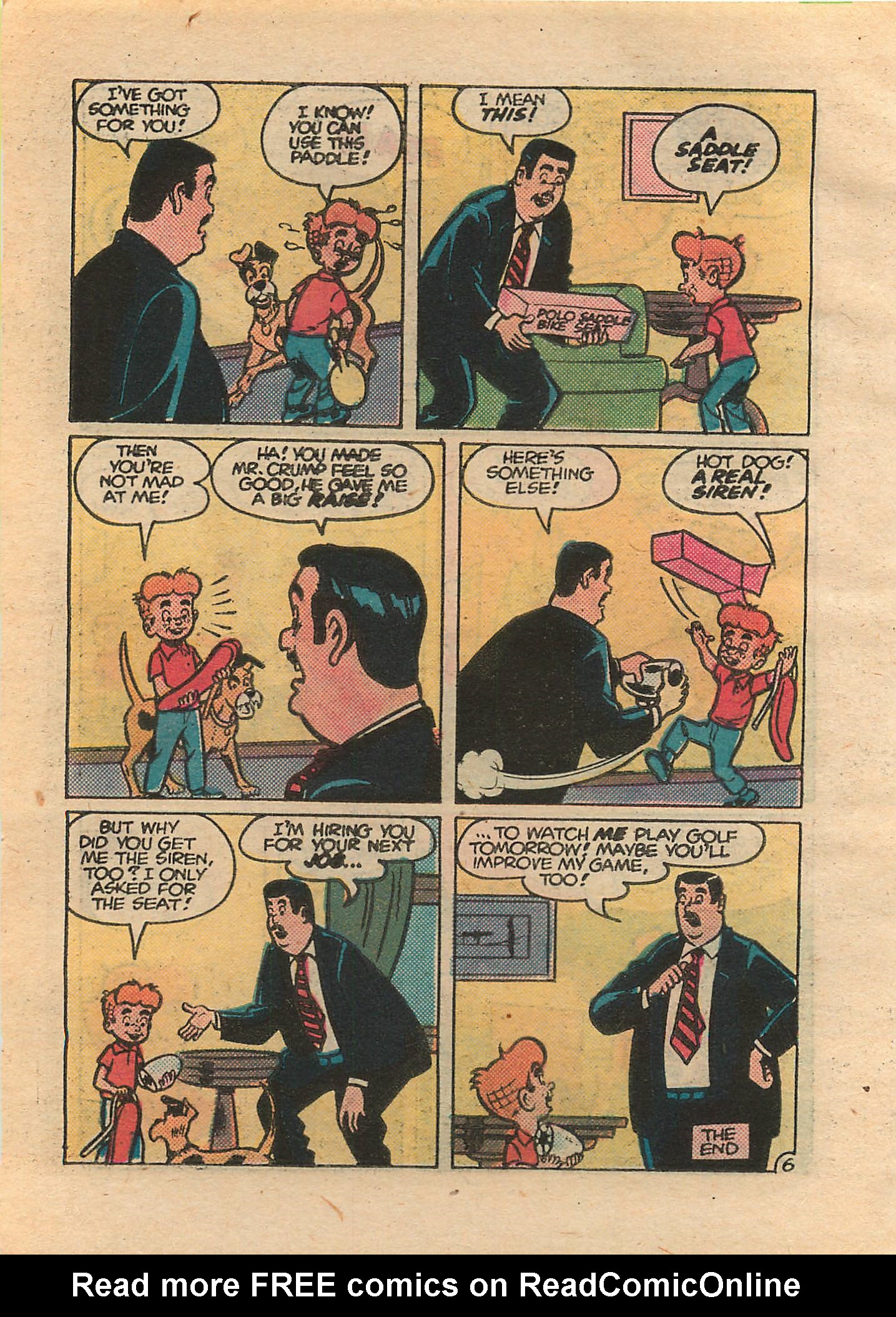 Read online Little Archie Comics Digest Magazine comic -  Issue #7 - 117