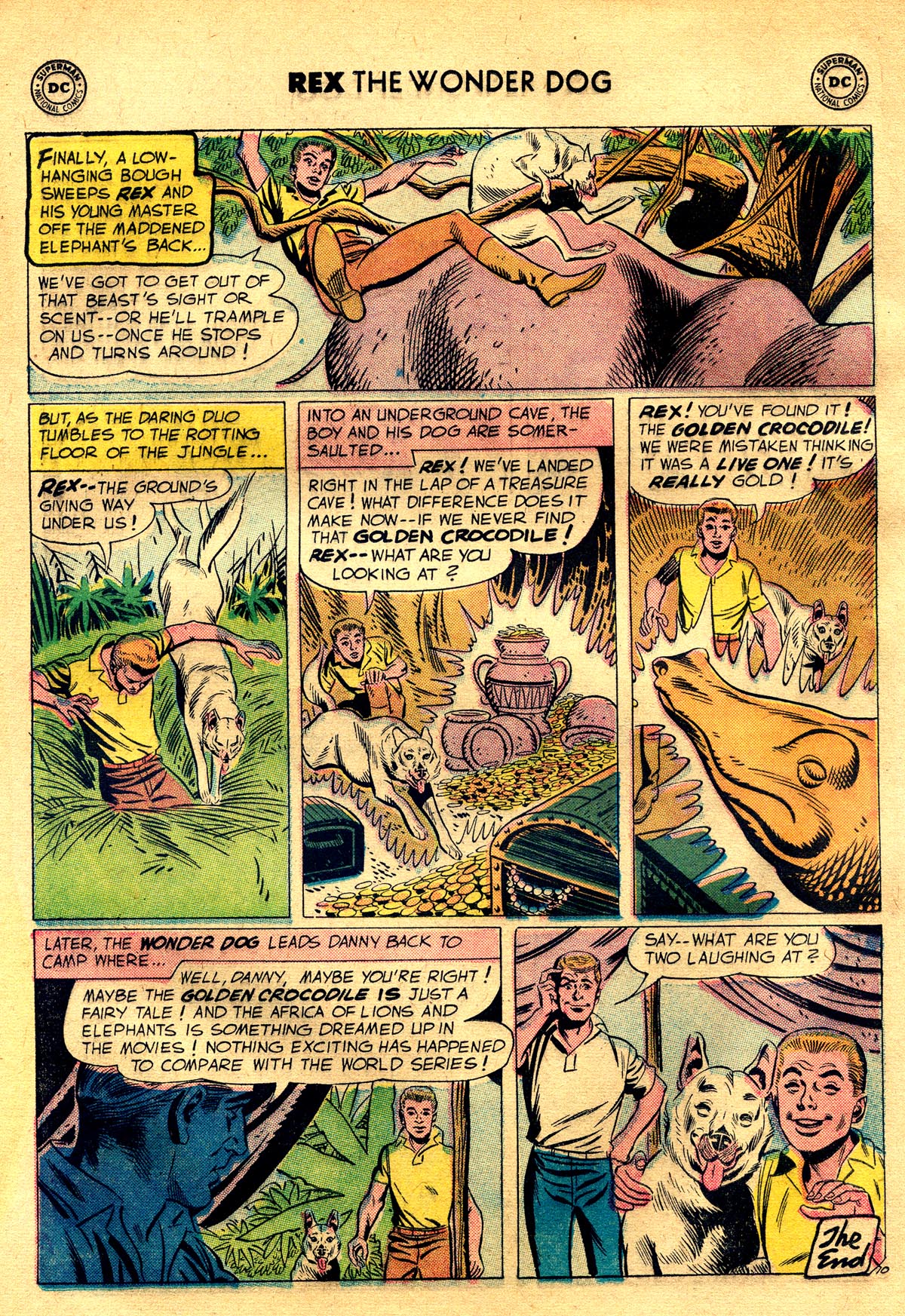 Read online The Adventures of Rex the Wonder Dog comic -  Issue #34 - 12