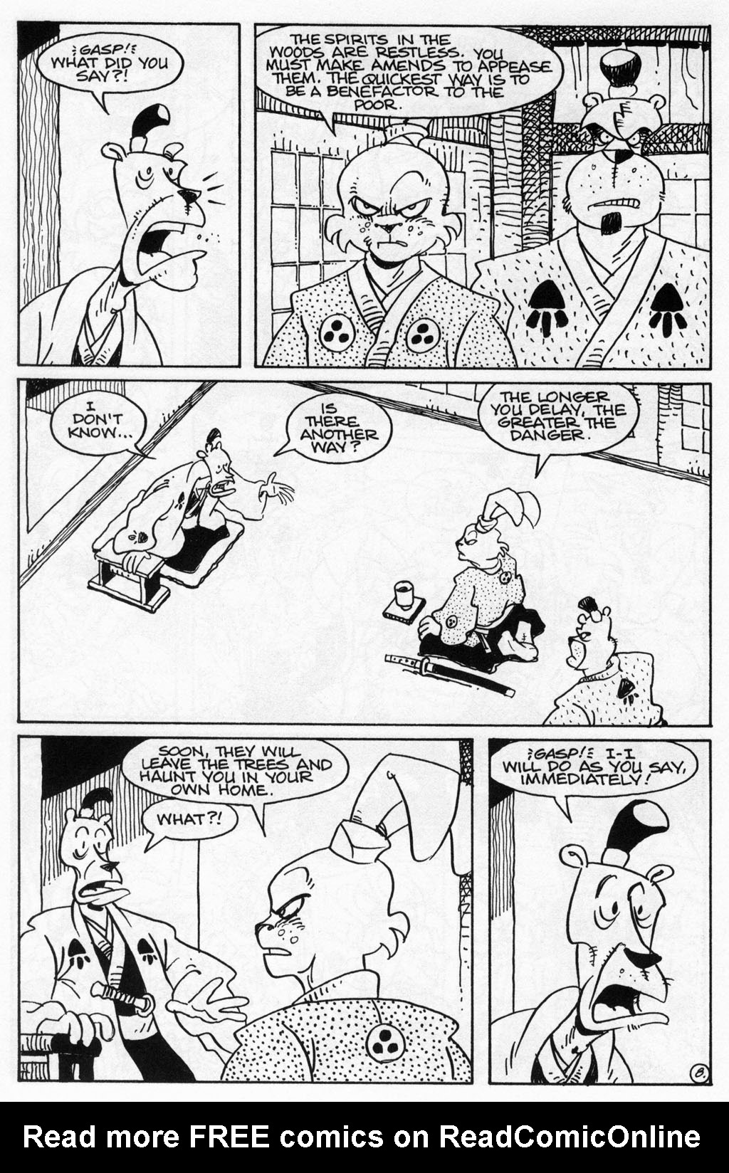 Read online Usagi Yojimbo (1996) comic -  Issue #62 - 10