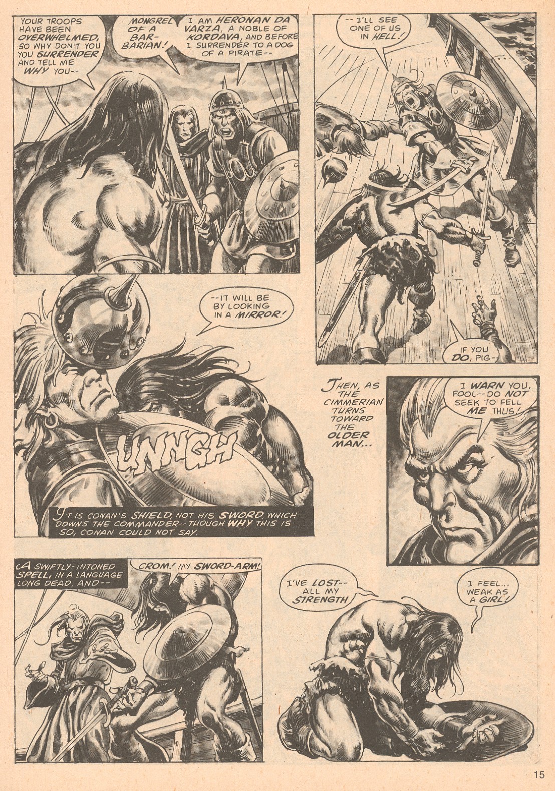 The Savage Sword Of Conan issue 67 - Page 15