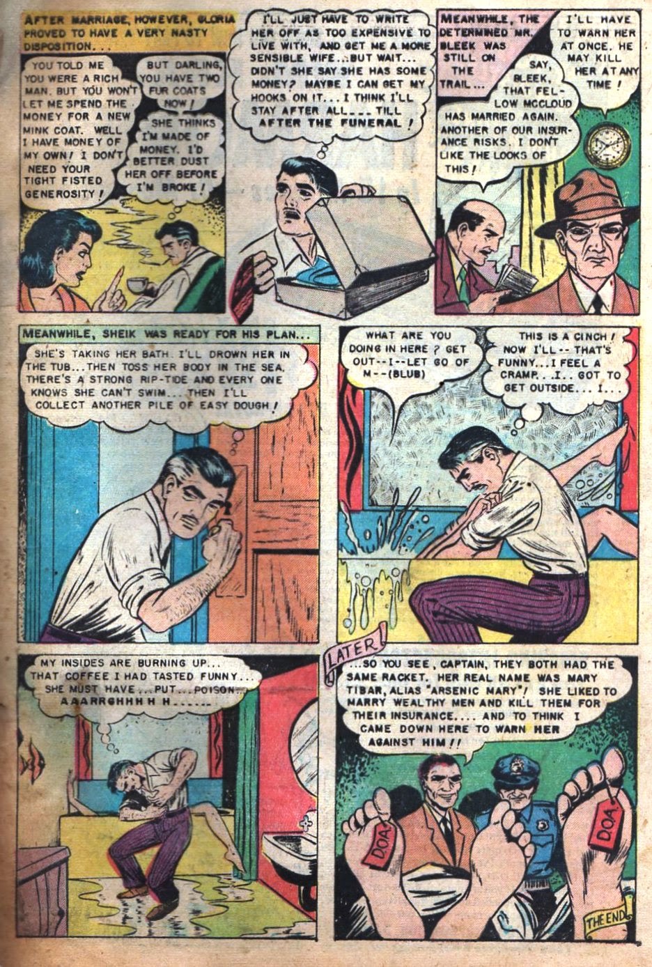Read online Fight Against Crime comic -  Issue #5 - 33