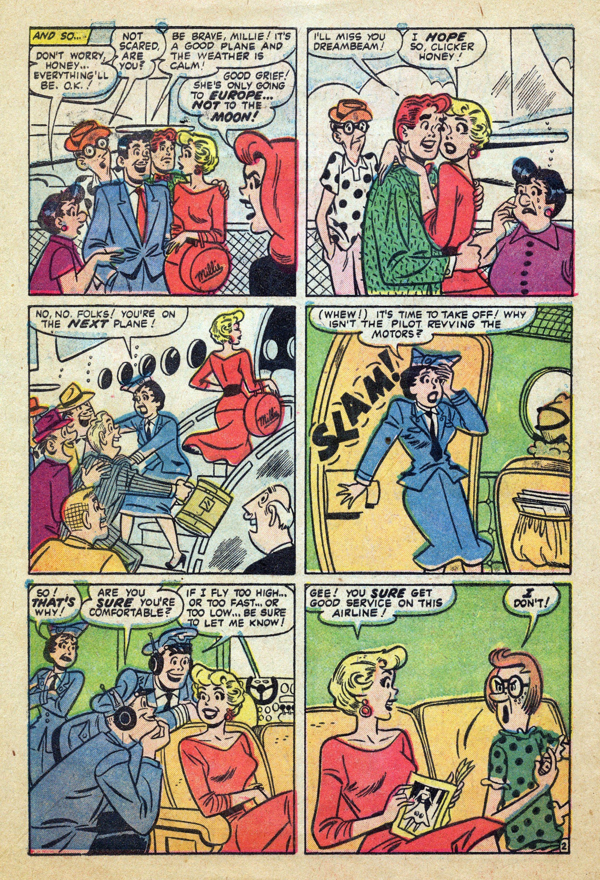 Read online Millie the Model comic -  Issue #64 - 4