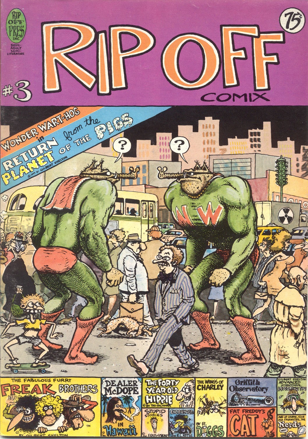 Read online Rip Off Comix comic -  Issue #3 - 1