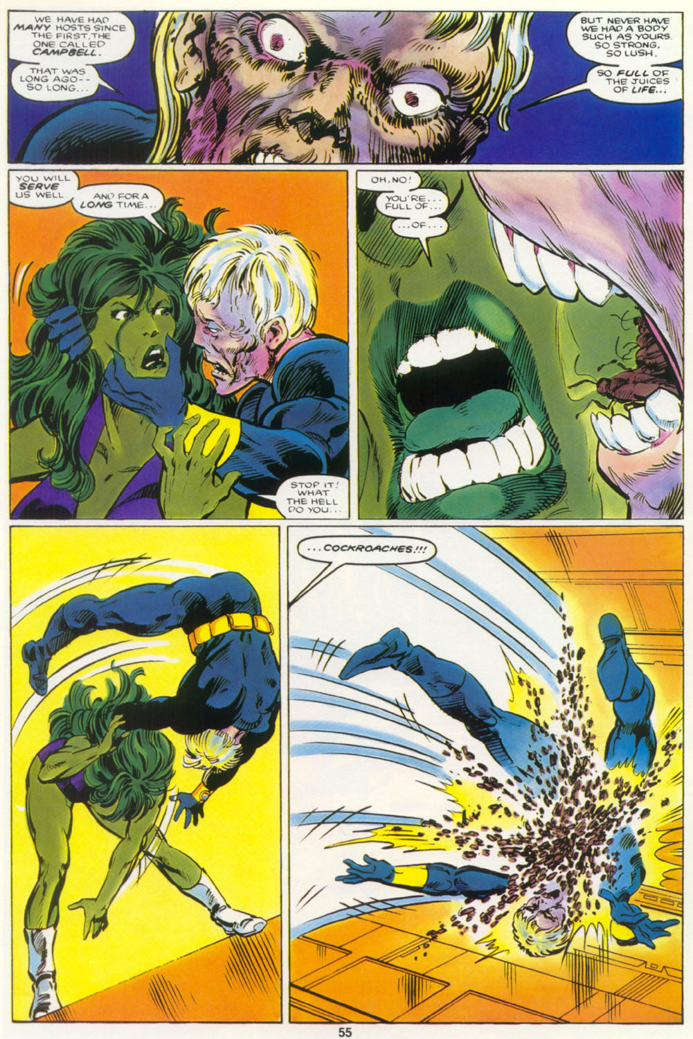 Read online Marvel Graphic Novel comic -  Issue #18 - The Sensational She-Hulk - 56