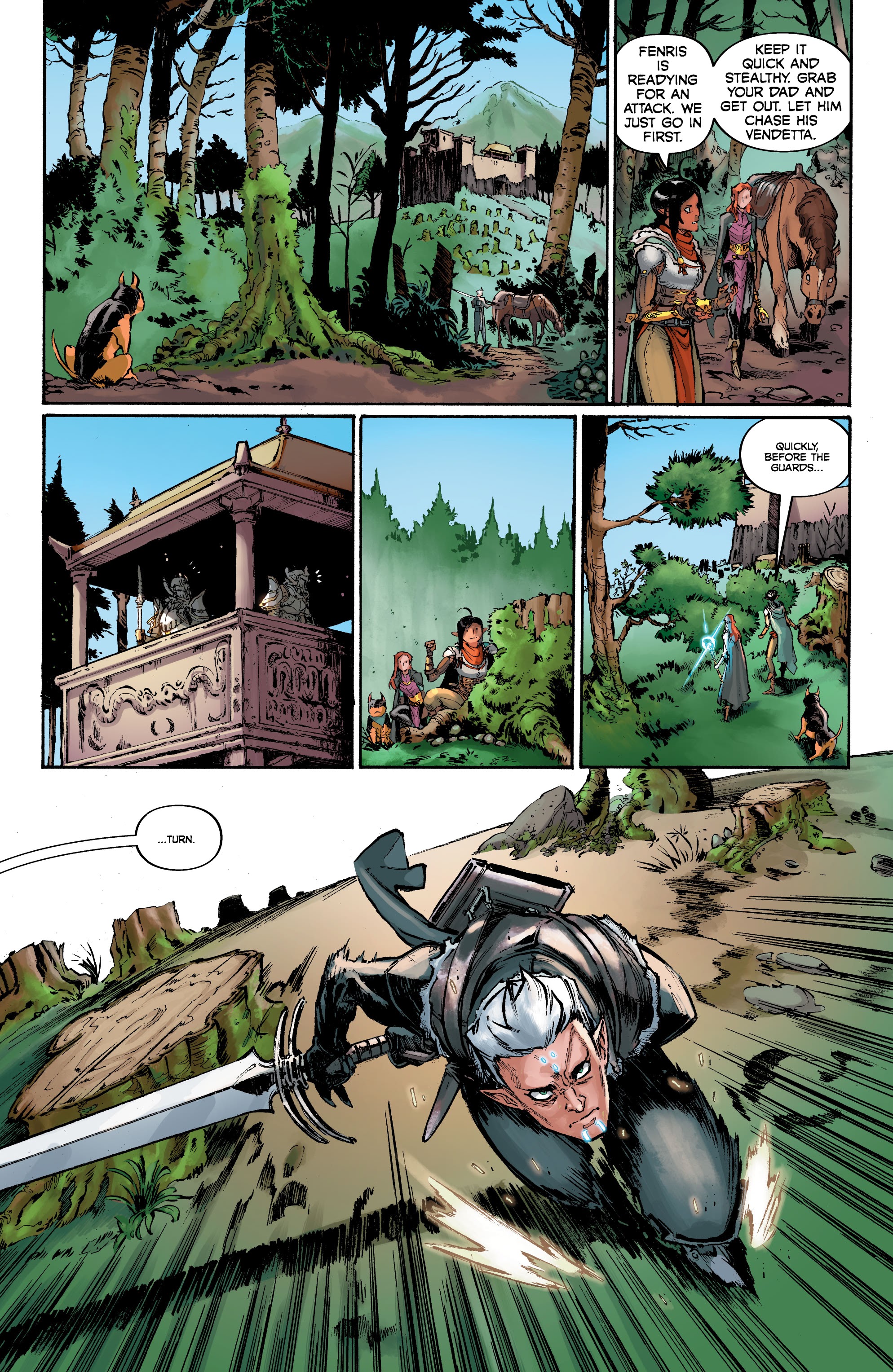 Read online Dragon Age: Blue Wraith comic -  Issue # _TPB - 39