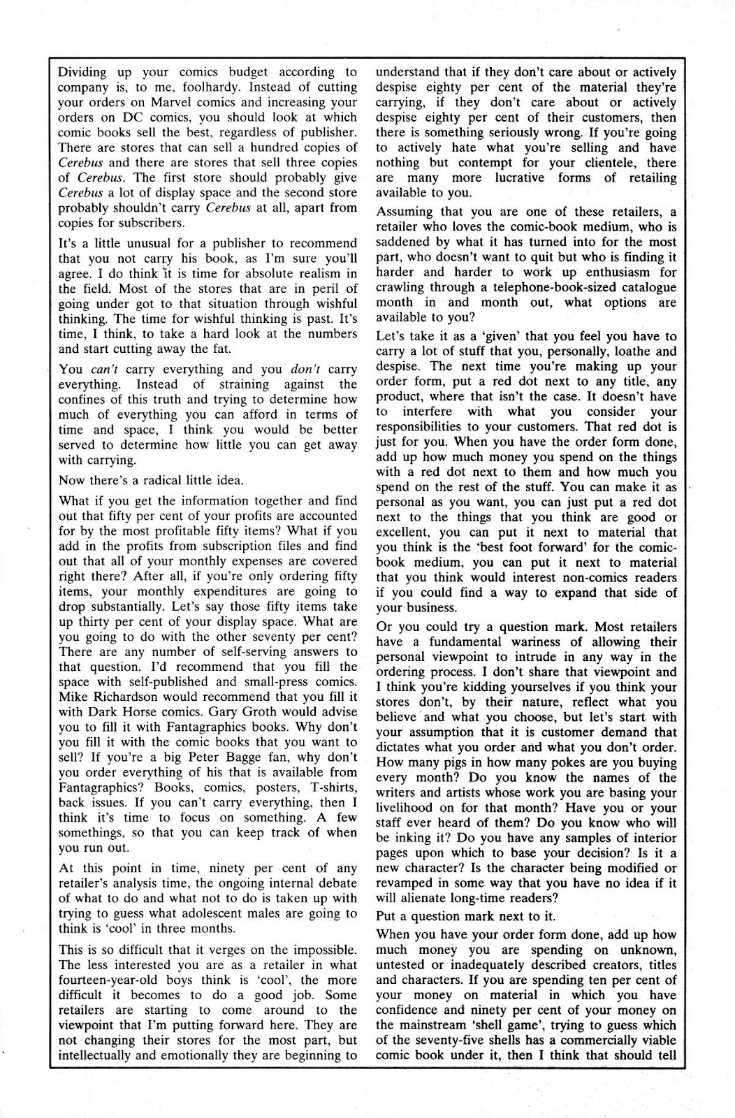 Cerebus issue 187 - Page 42