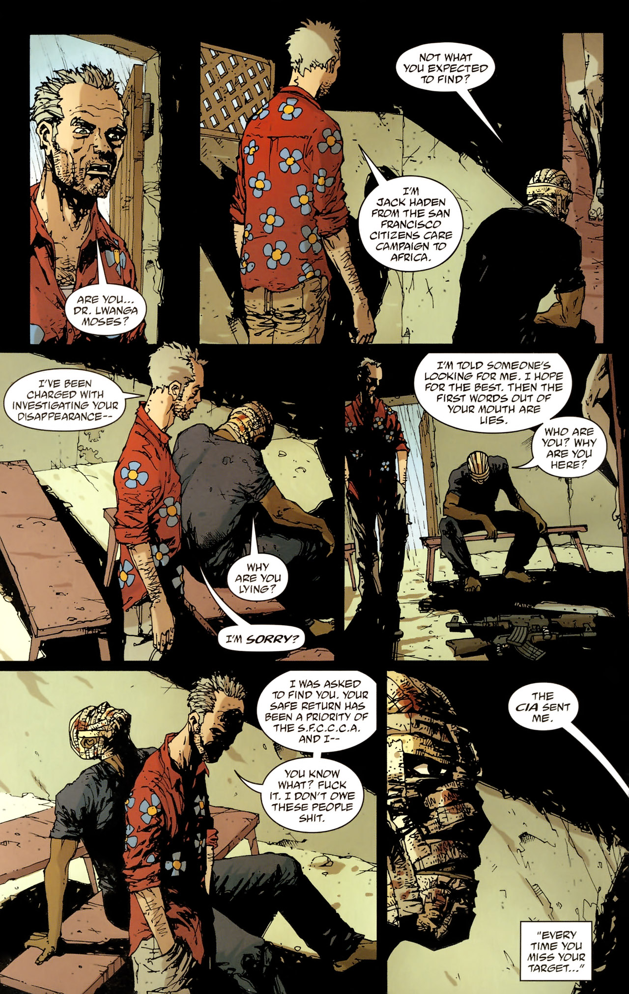Read online Unknown Soldier (2008) comic -  Issue #5 - 7