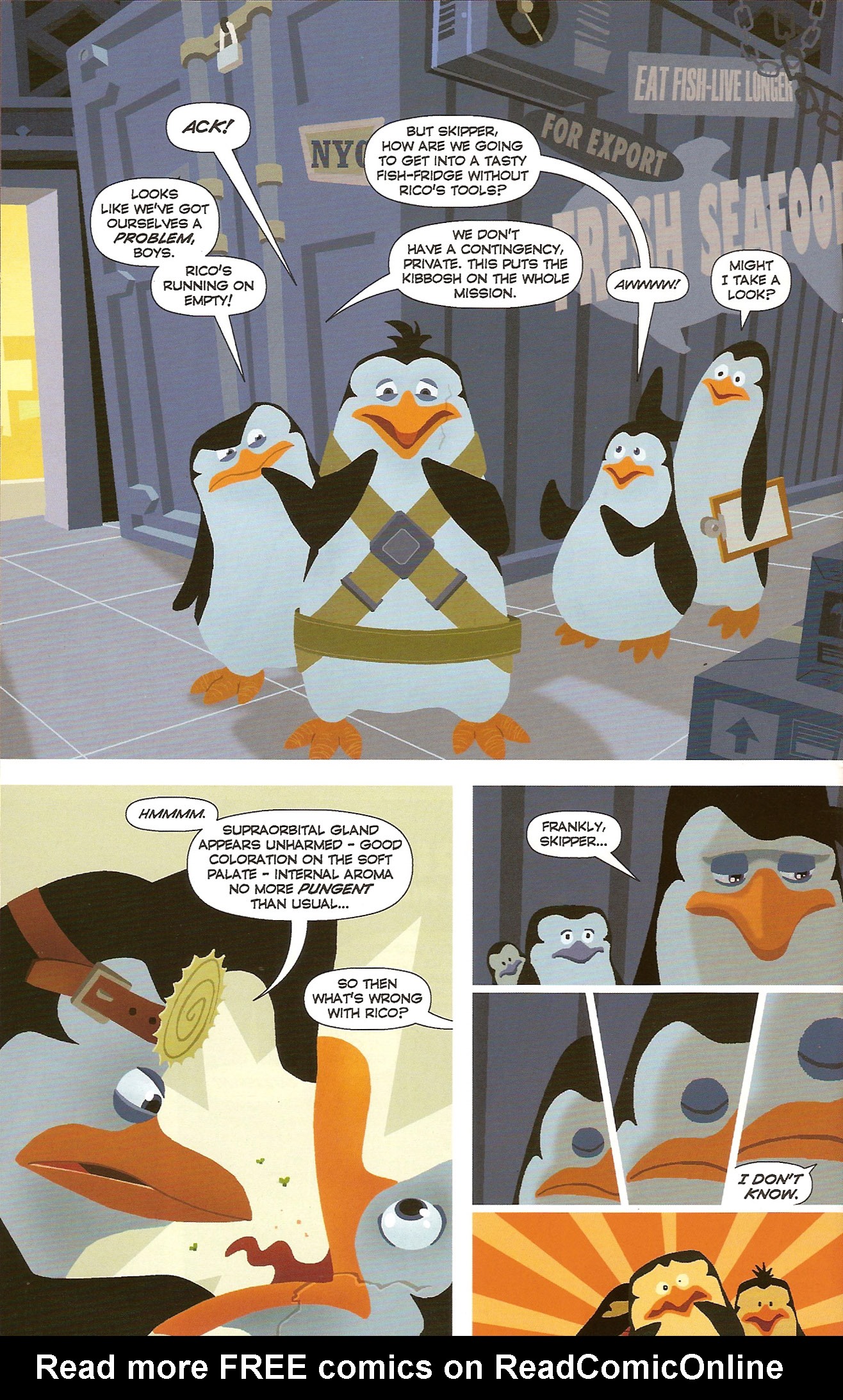 Read online Penguins of Madagascar comic -  Issue #1 - 24