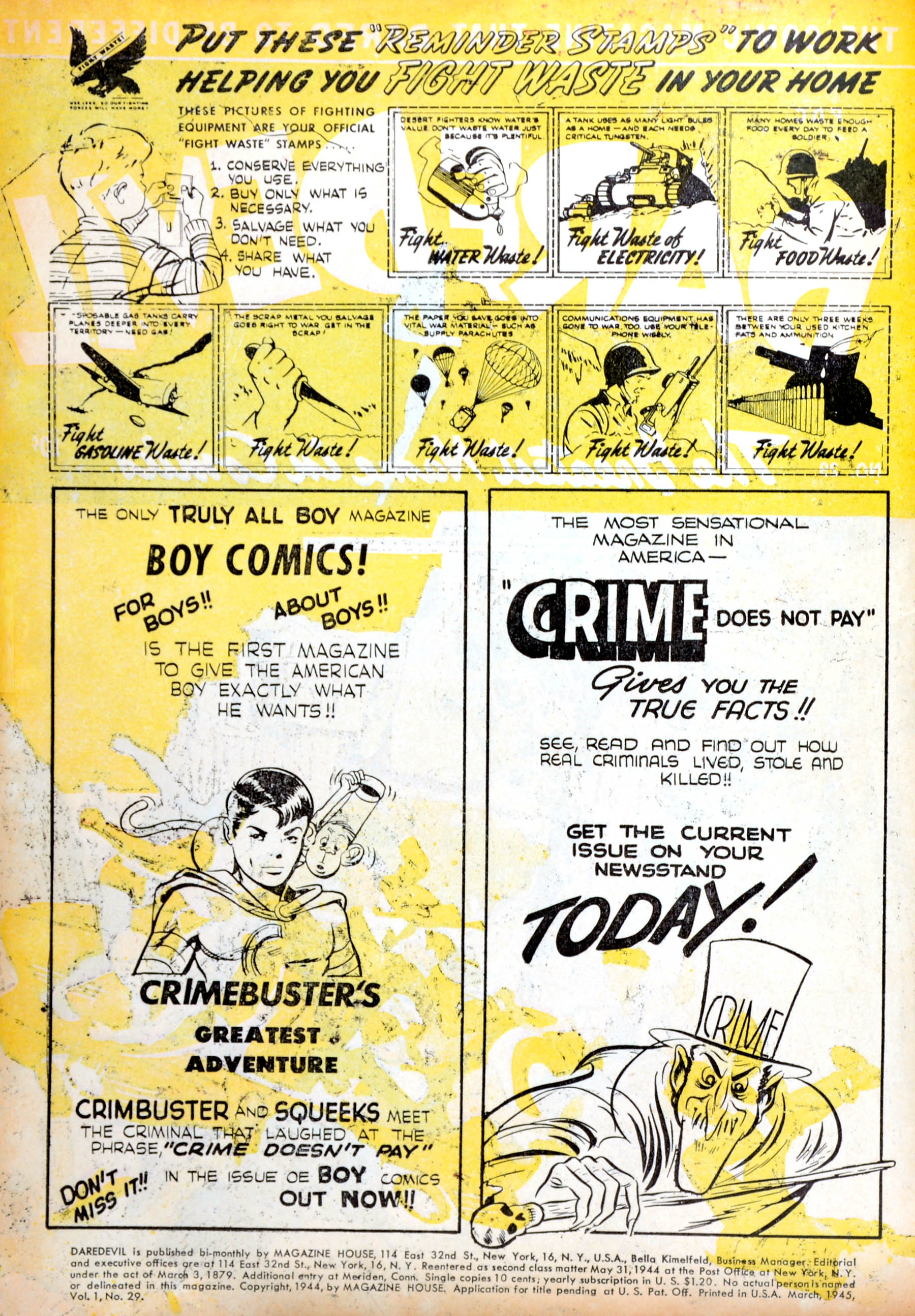 Read online Daredevil (1941) comic -  Issue #29 - 2