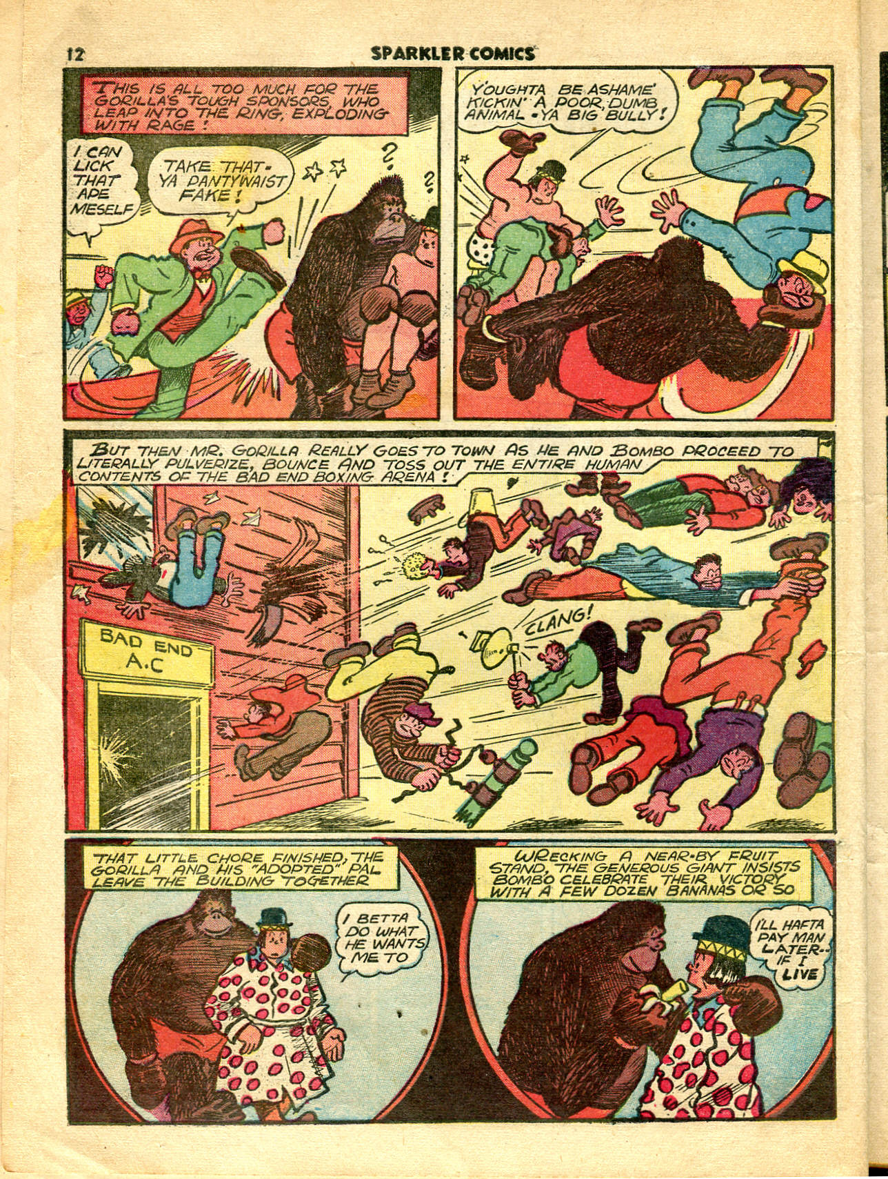 Read online Sparkler Comics comic -  Issue #7 - 14