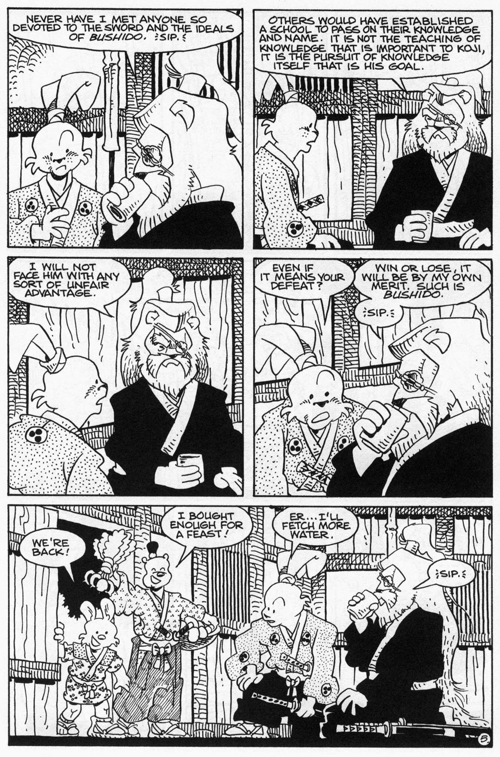 Usagi Yojimbo (1996) Issue #60 #60 - English 7