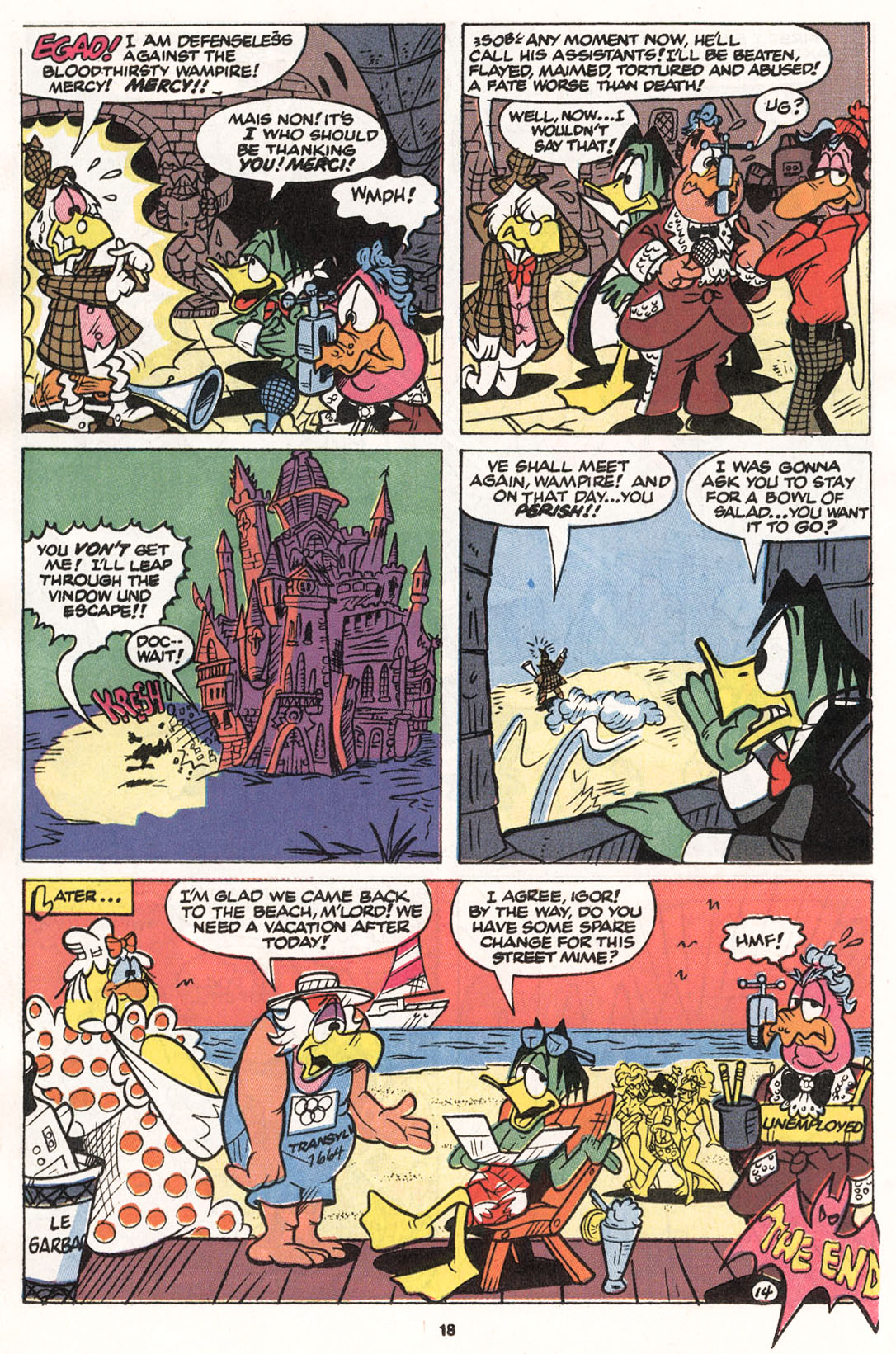 Read online Count Duckula comic -  Issue #12 - 20