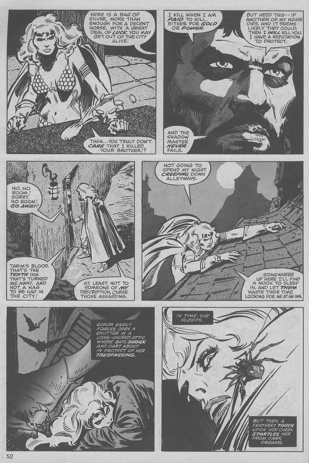 Read online The Savage Sword Of Conan comic -  Issue #45 - 52
