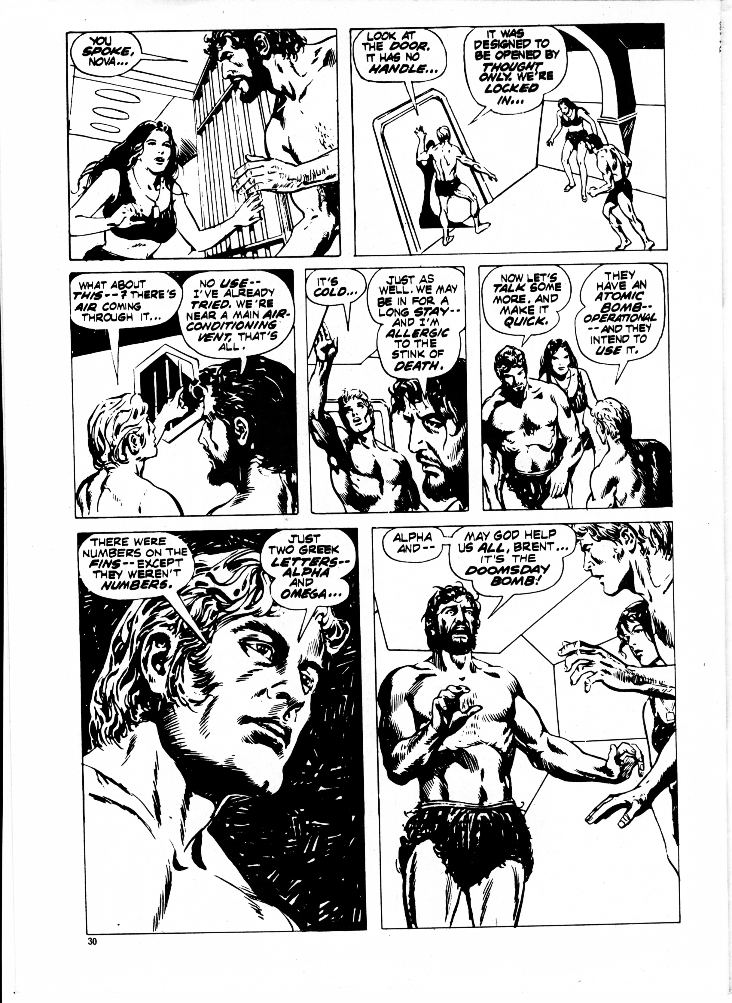 Read online Planet of the Apes (1974) comic -  Issue #122 - 30