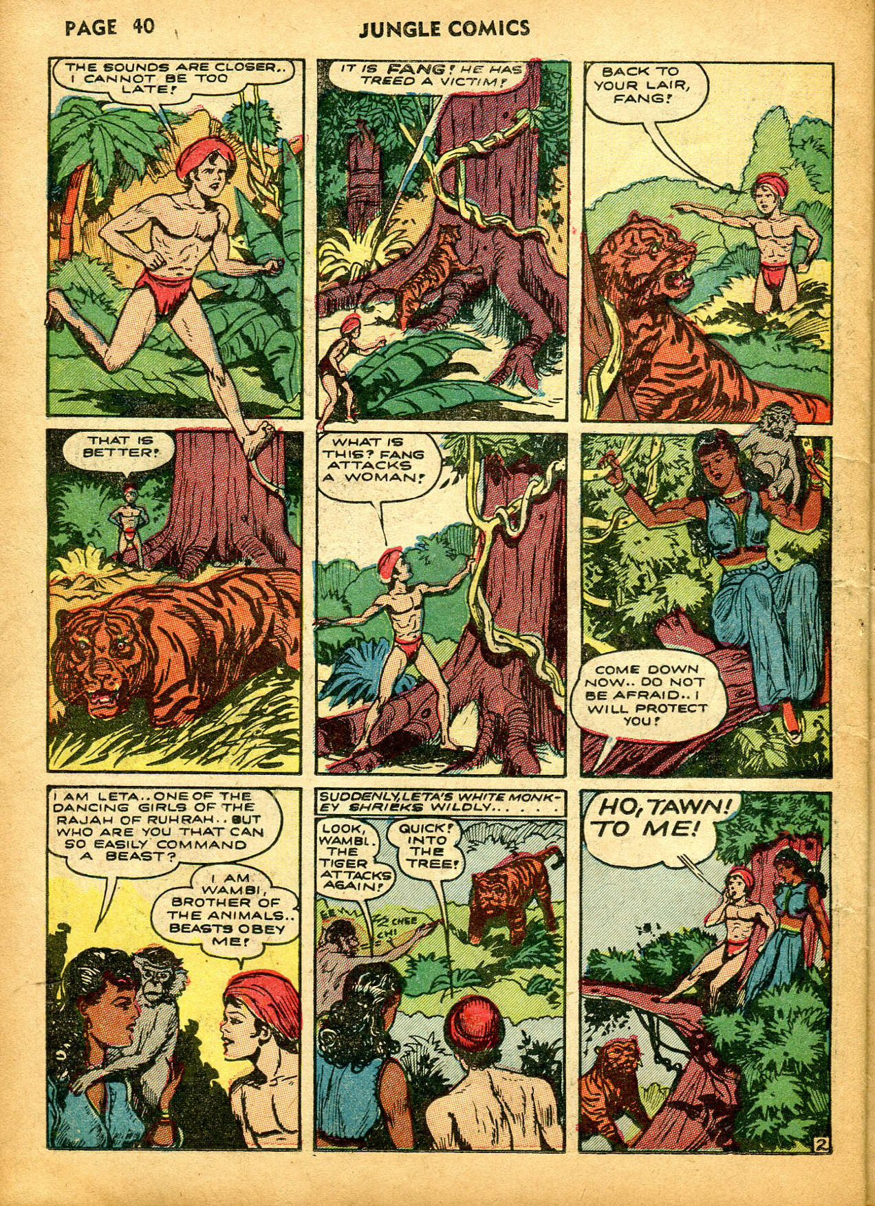 Read online Jungle Comics comic -  Issue #32 - 43