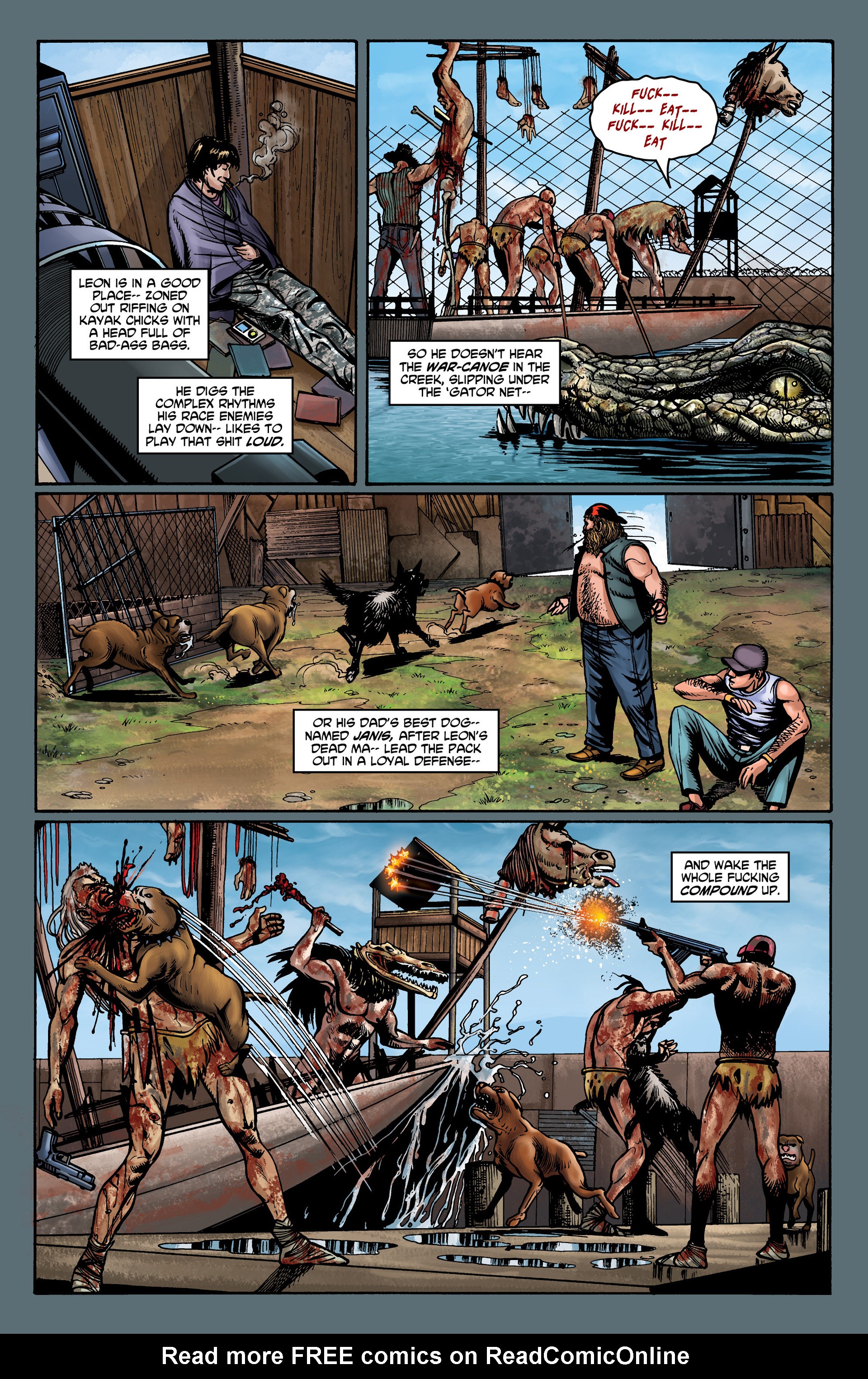 Read online Crossed: Badlands comic -  Issue #5 - 17