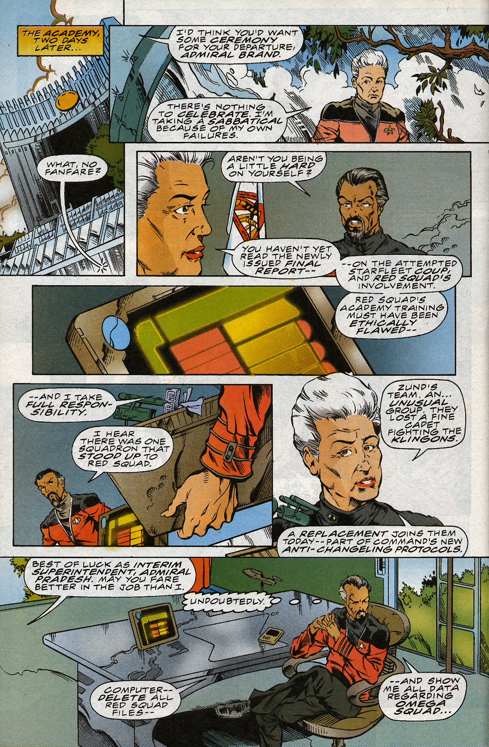 Read online Star Trek: Starfleet Academy (1996) comic -  Issue #6 - 13