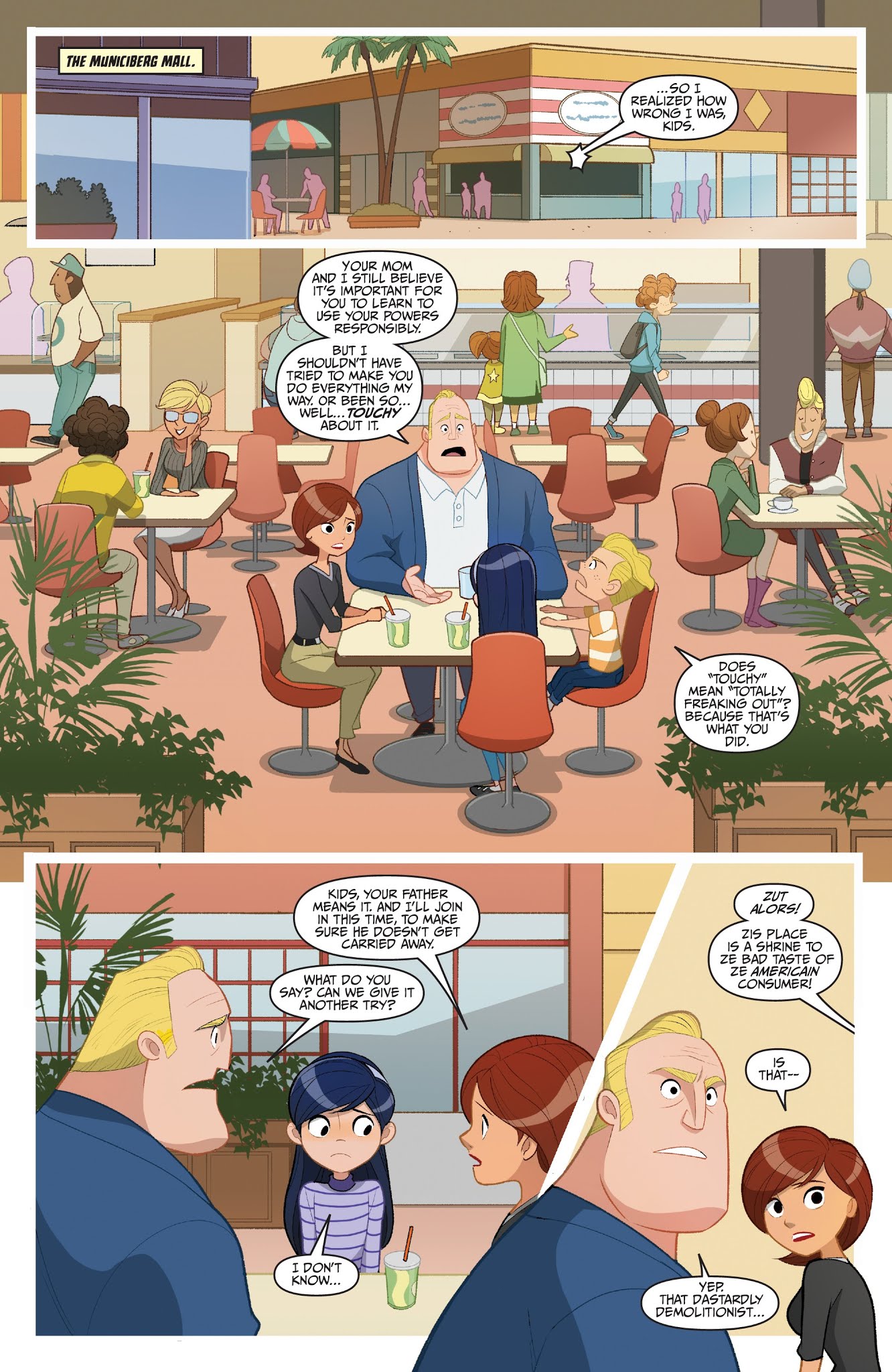 Read online Disney / Pixar The Incredibles 2: Crisis In Mid-Life! & Other Stories comic -  Issue #3 - 7