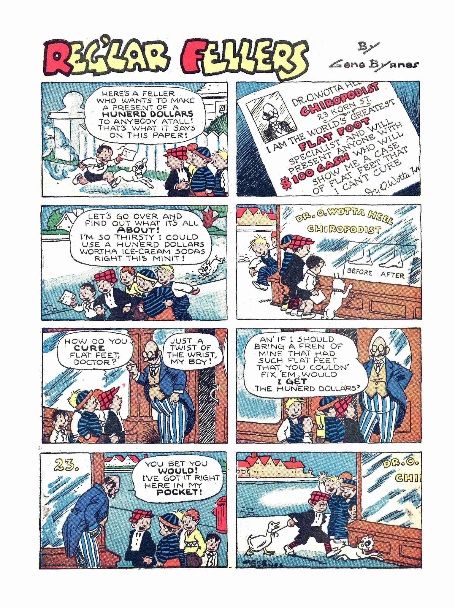 Read online Reg'lar Fellers Heroic Comics comic -  Issue #6 - 56