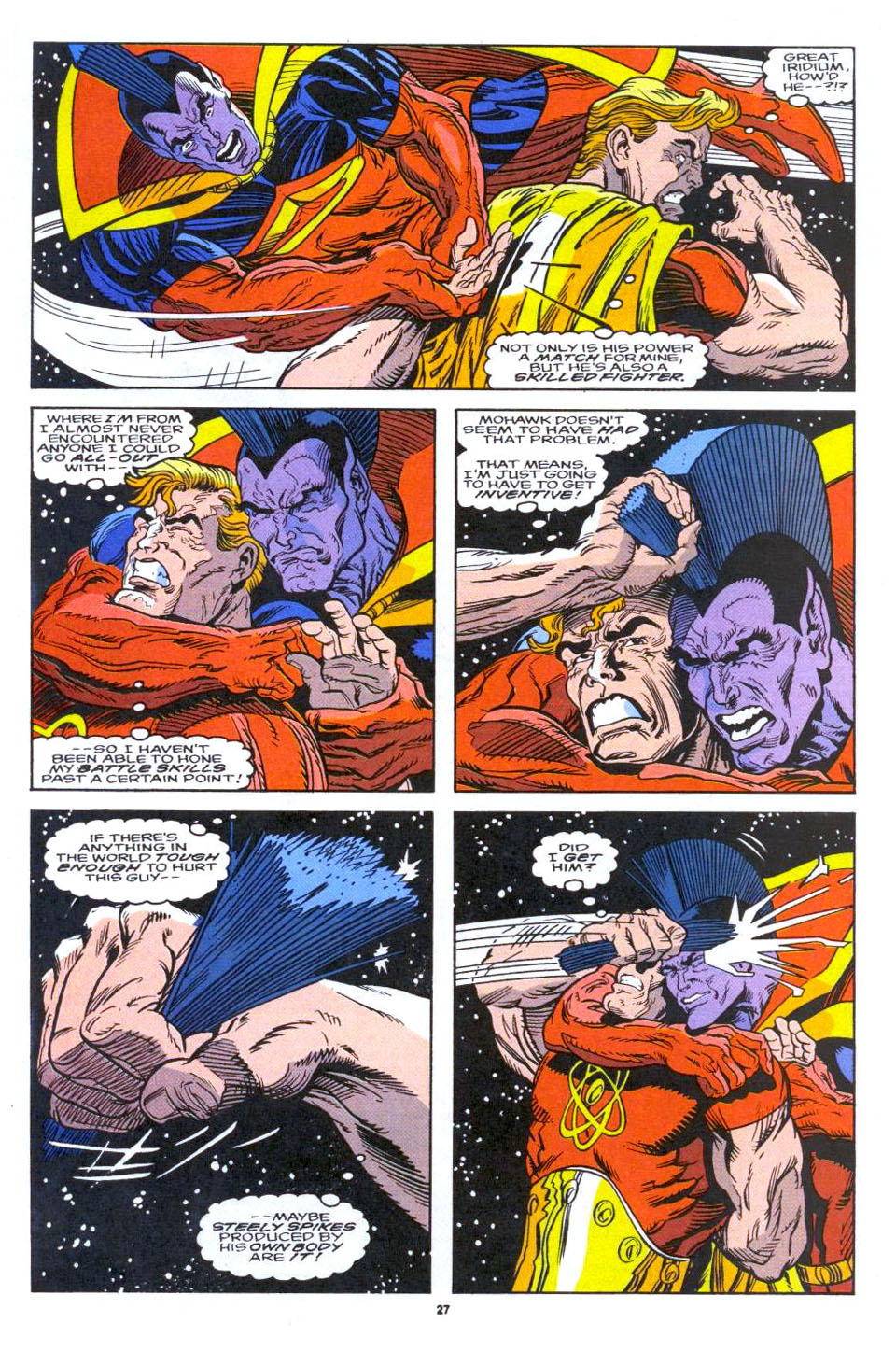 Read online Quasar comic -  Issue #54 - 21