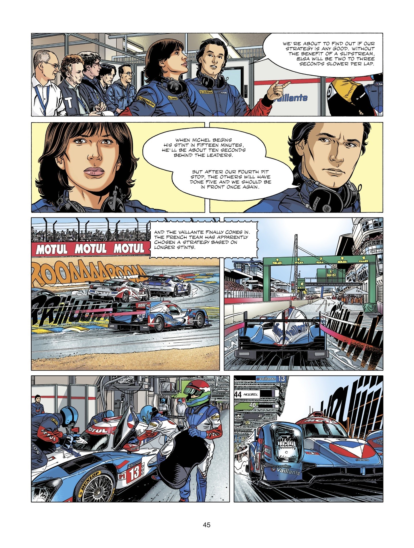 Read online Michel Vaillant comic -  Issue #6 - 45