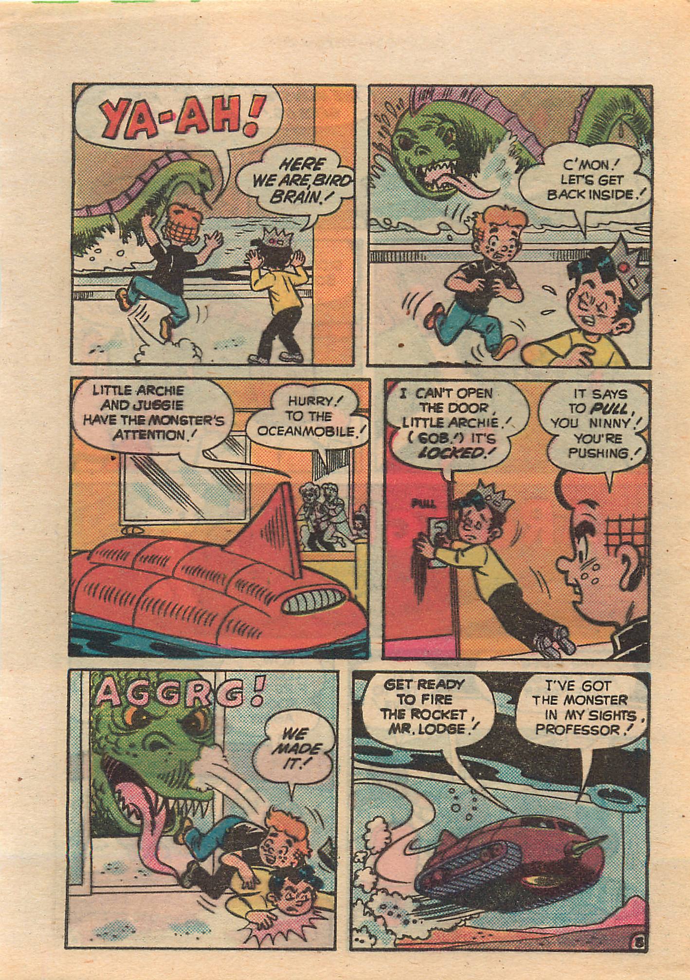Read online Little Archie Comics Digest Magazine comic -  Issue #7 - 60