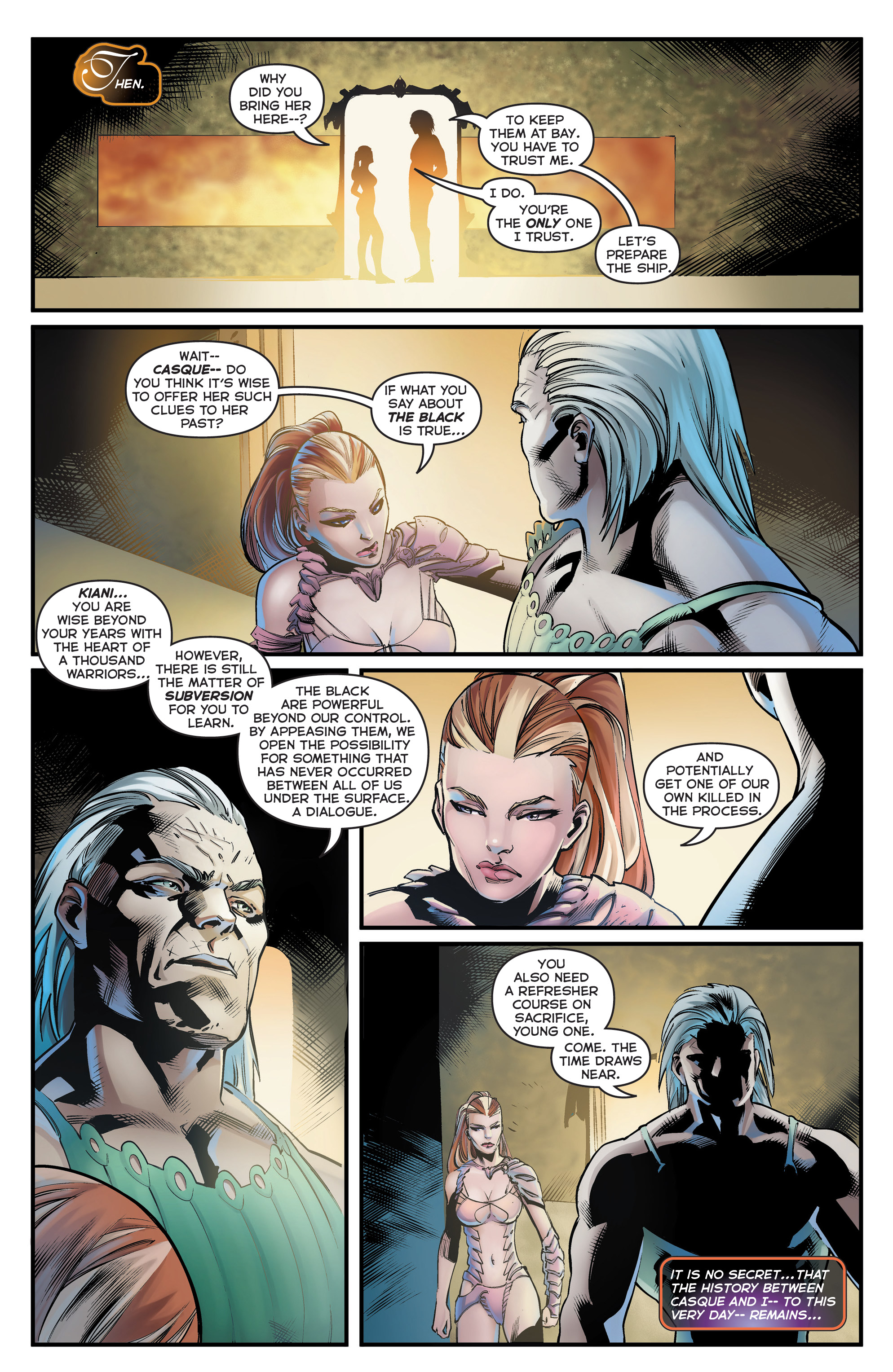Read online Michael Turner's Fathom (2019) comic -  Issue #4 - 4