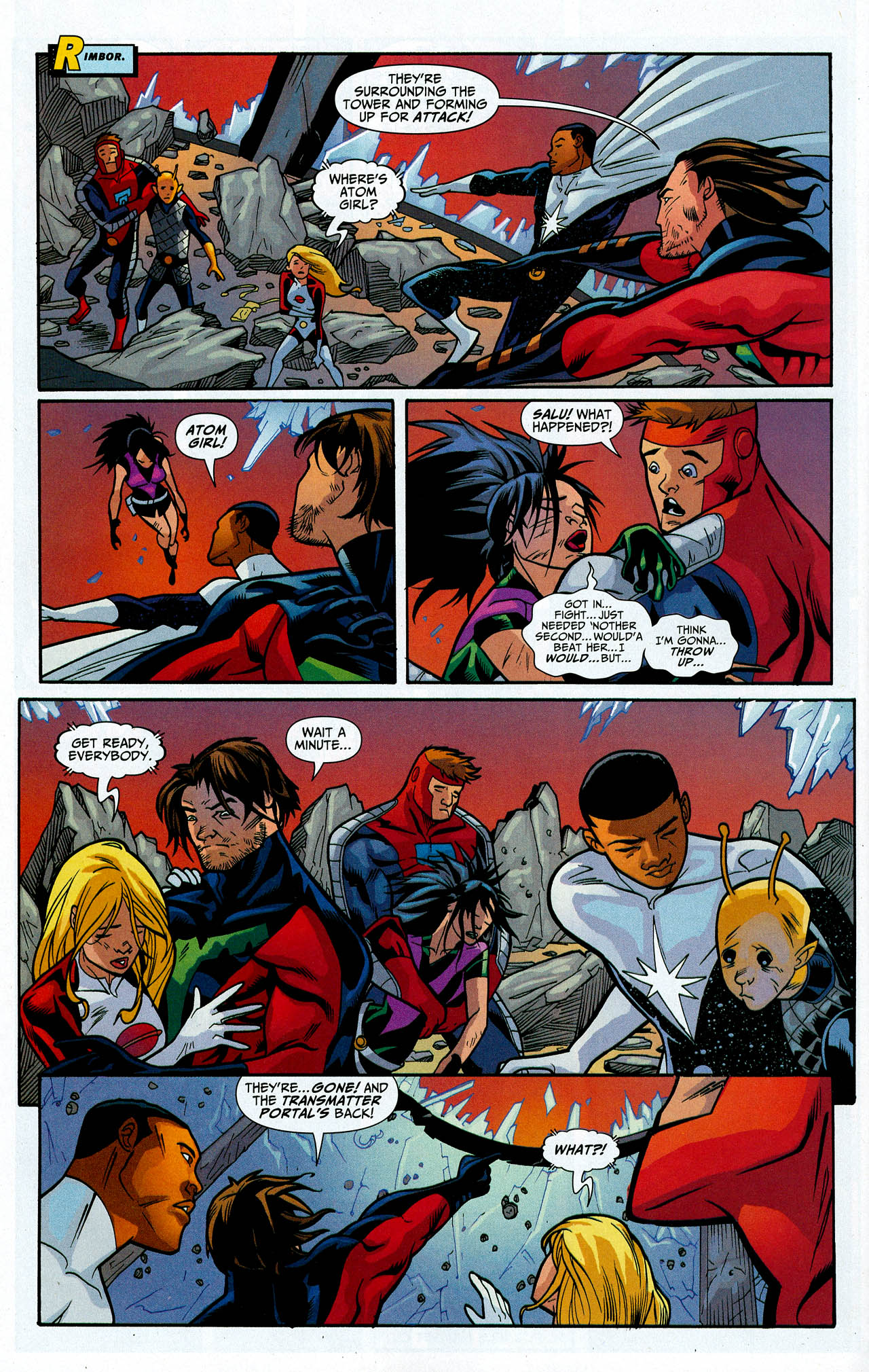 Read online Legion of Super-Heroes (2005) comic -  Issue #44 - 21