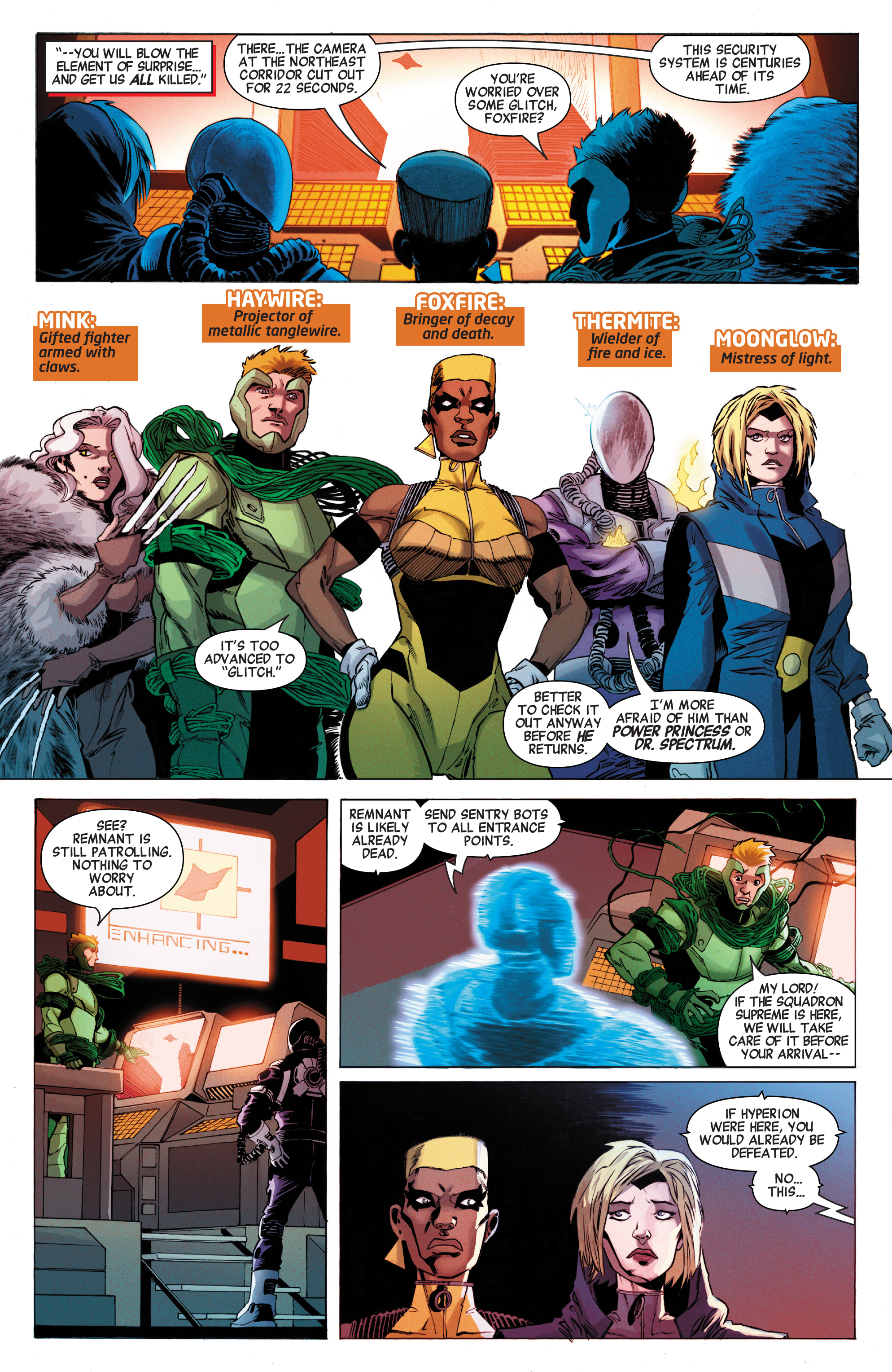 Read online Heroes Reborn: One-Shots comic -  Issue # Squadron Savage - 14