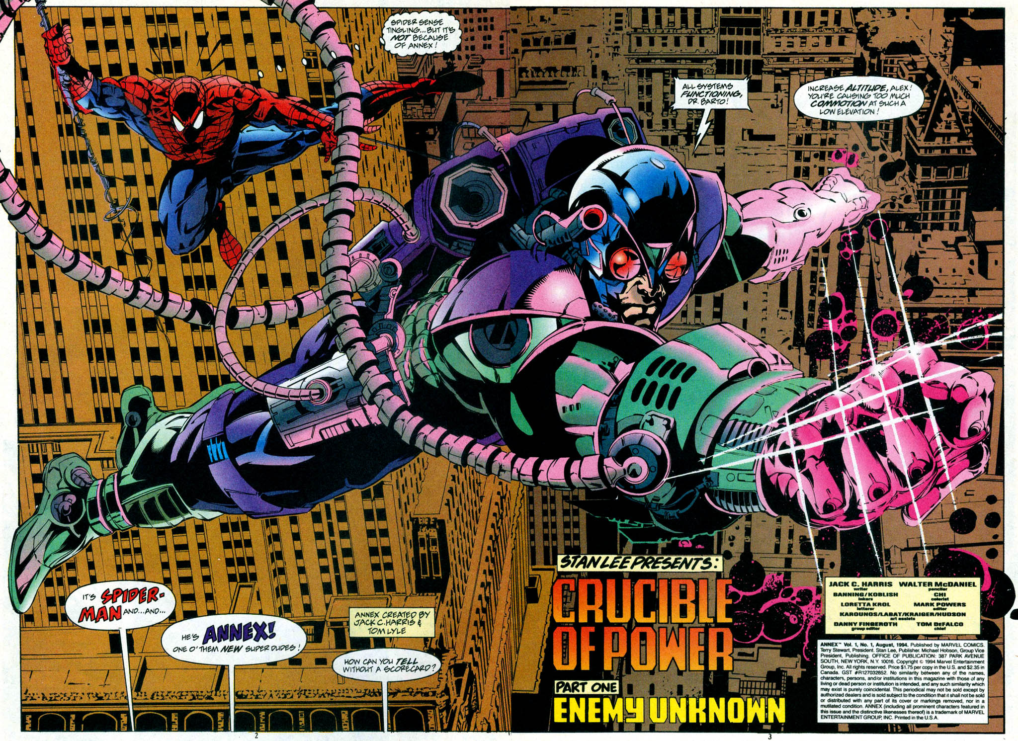 Read online Annex comic -  Issue #1 - 3