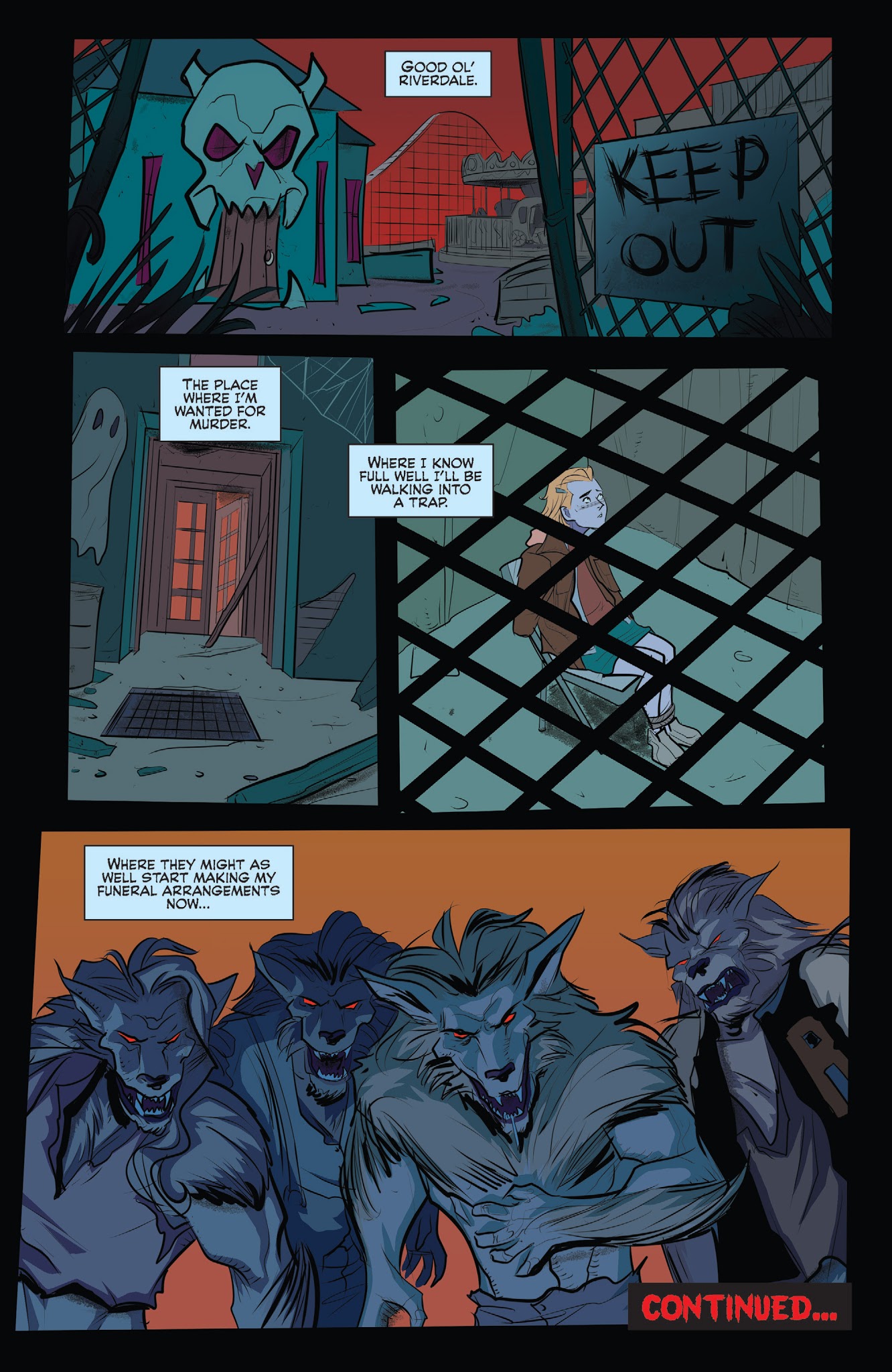 Read online Jughead The Hunger comic -  Issue #5 - 22