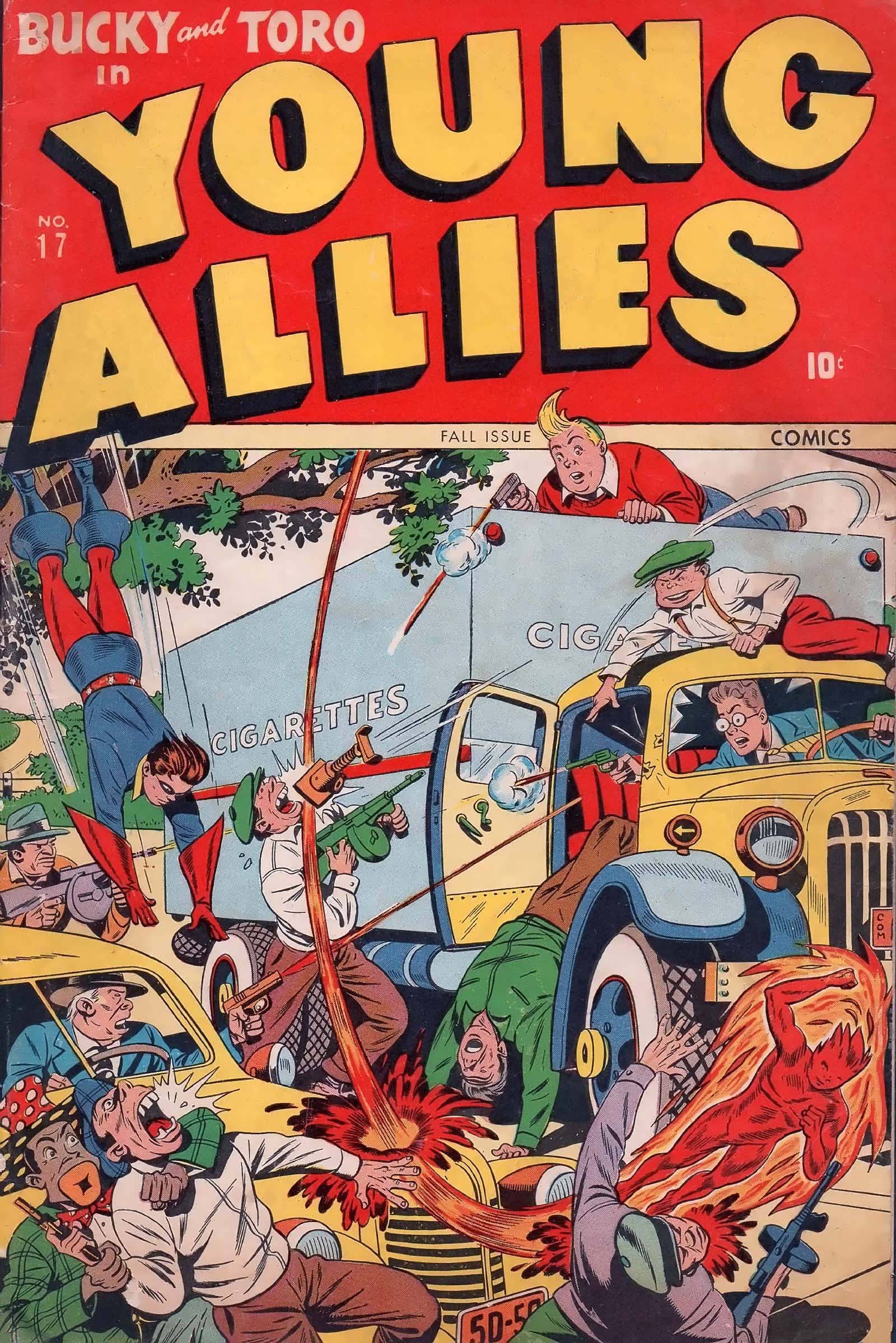 Read online Young Allies Comics comic -  Issue #17 - 1