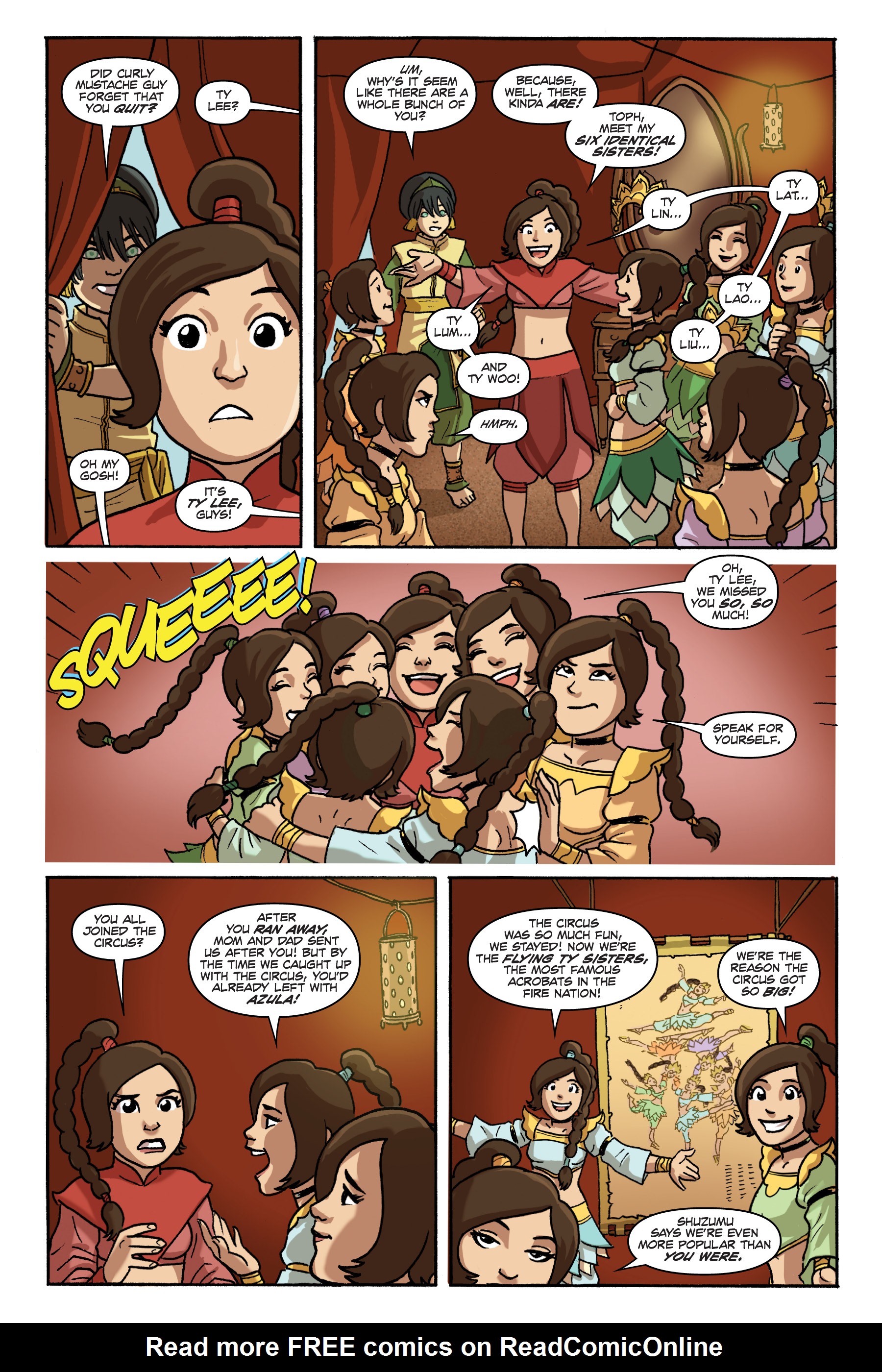 Read online Nickelodeon Avatar: The Last Airbender - Team Avatar Tales comic -  Issue # TPB - 54