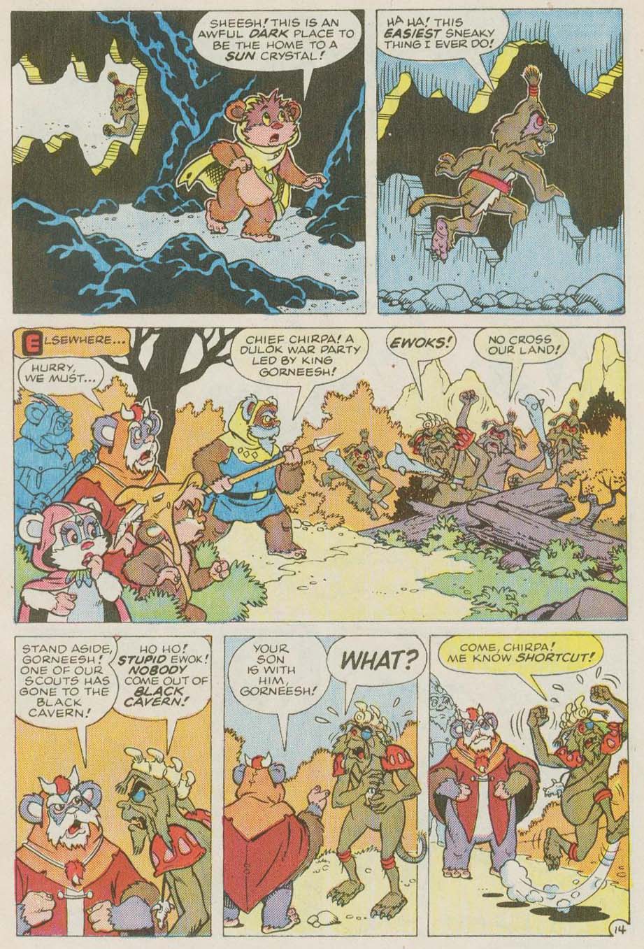 Read online Ewoks (1987) comic -  Issue #13 - 15