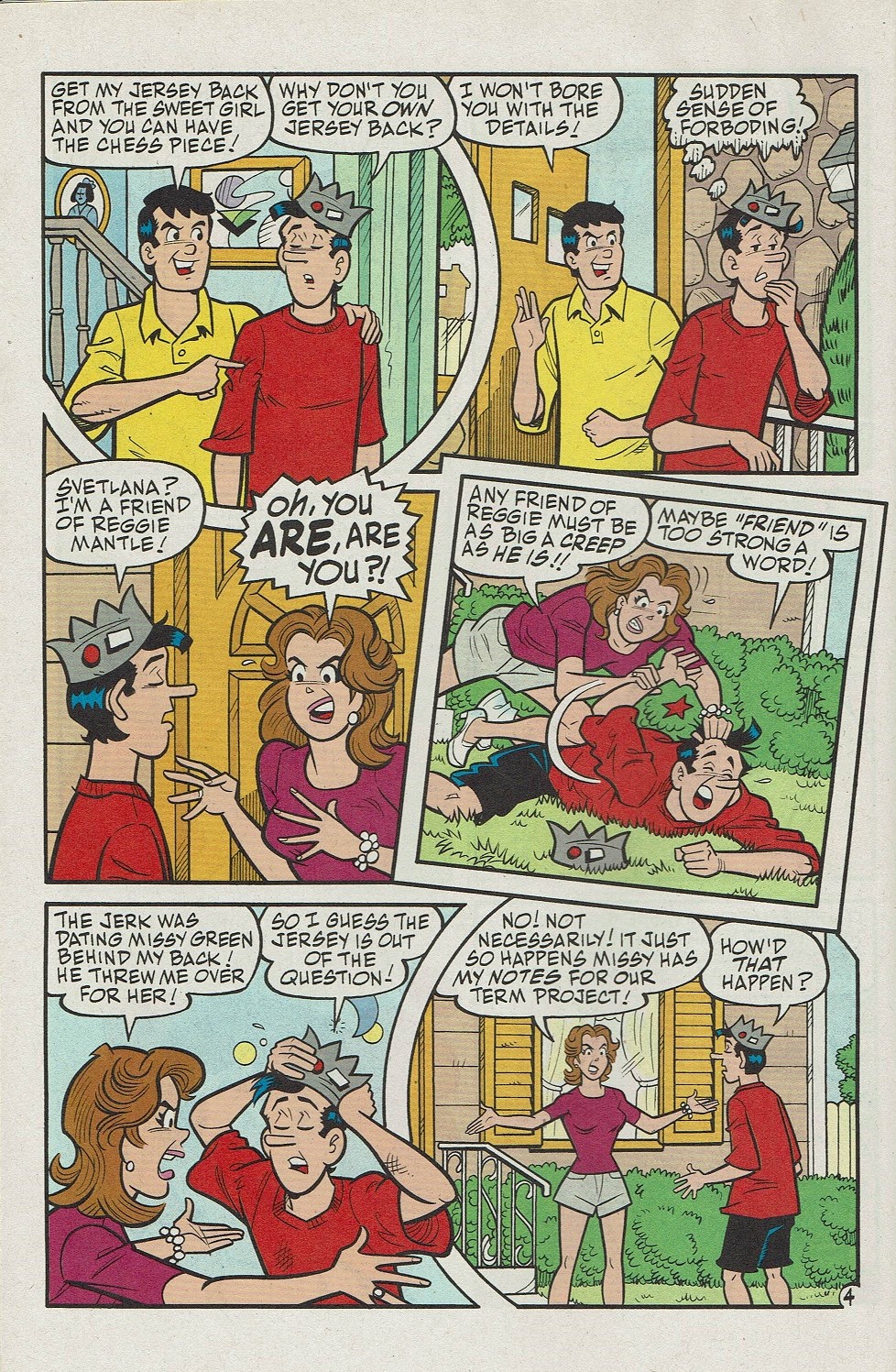 Read online Archie's Pal Jughead Comics comic -  Issue #184 - 6