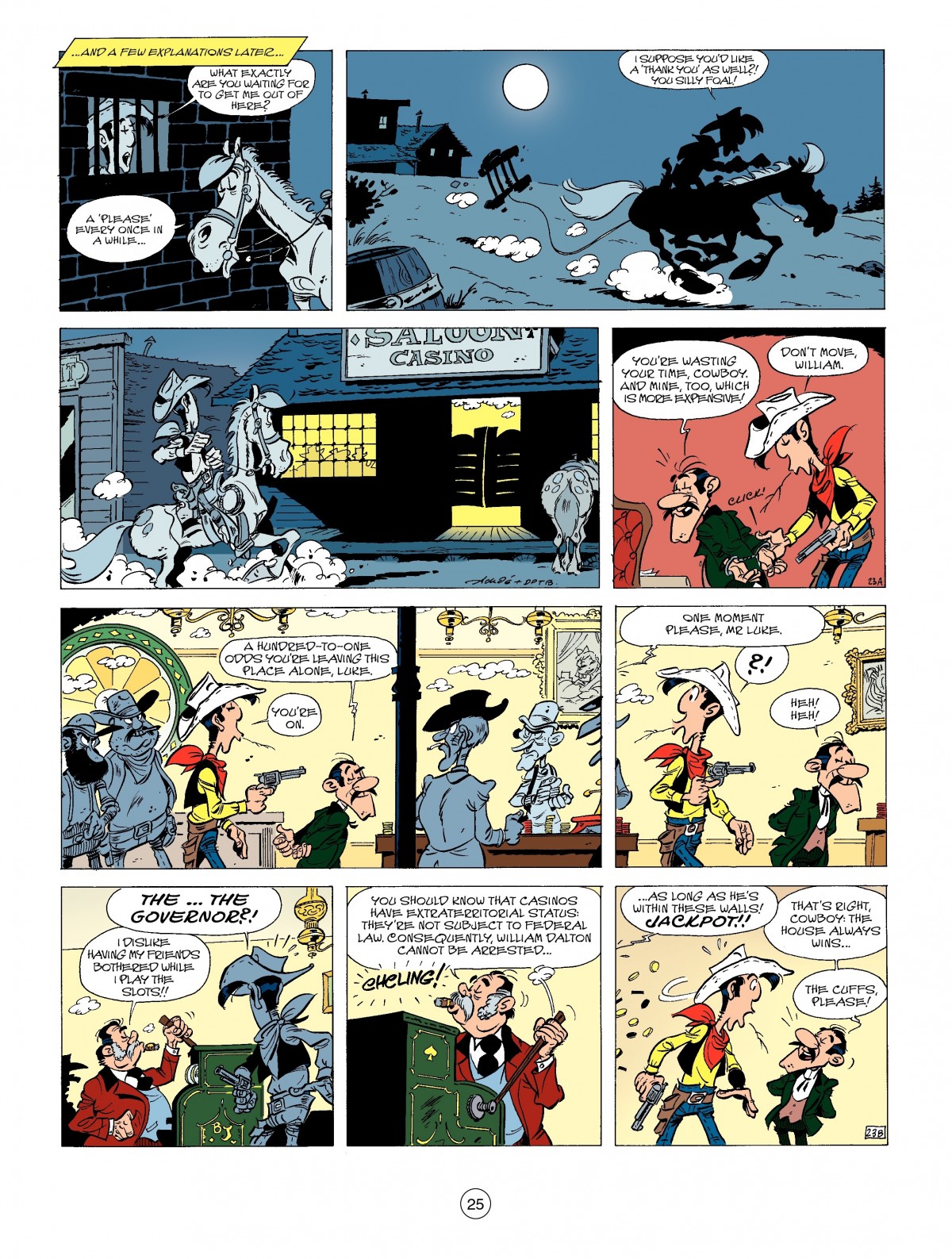 Read online A Lucky Luke Adventure comic -  Issue #42 - 25