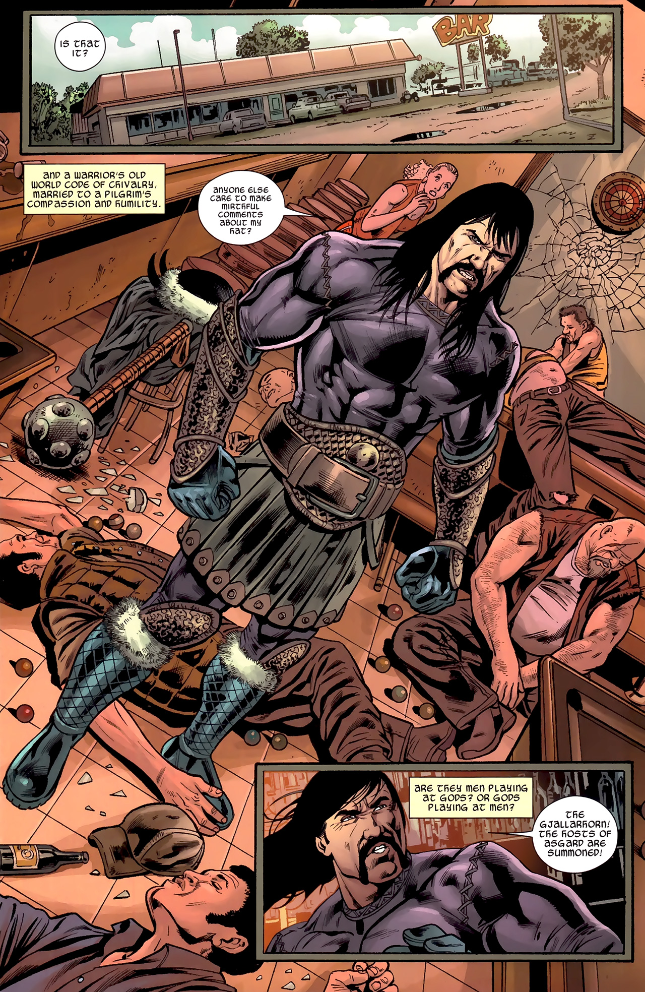 Read online Warriors Three comic -  Issue #1 - 7