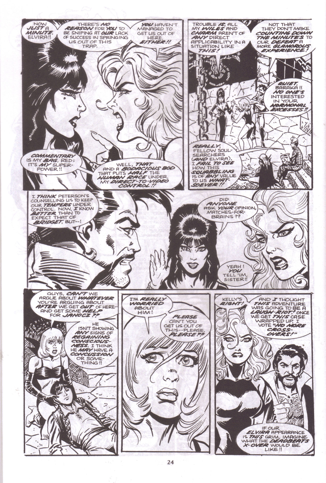 Read online Elvira, Mistress of the Dark comic -  Issue #41 - 25