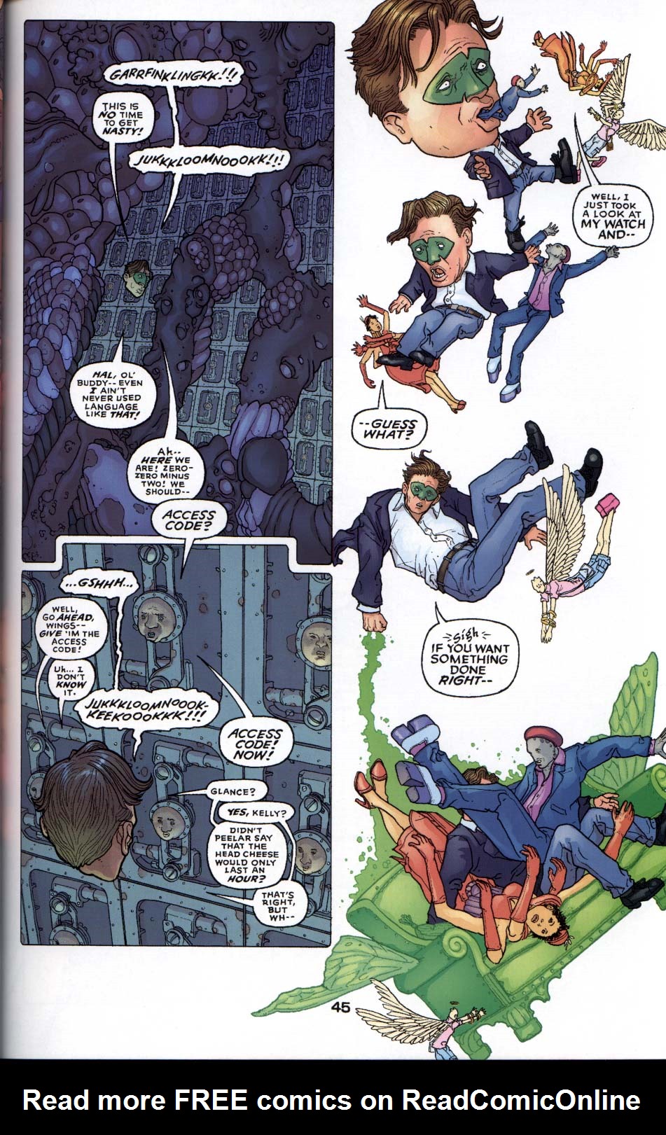 Read online Green Lantern: Willworld comic -  Issue # TPB - 47