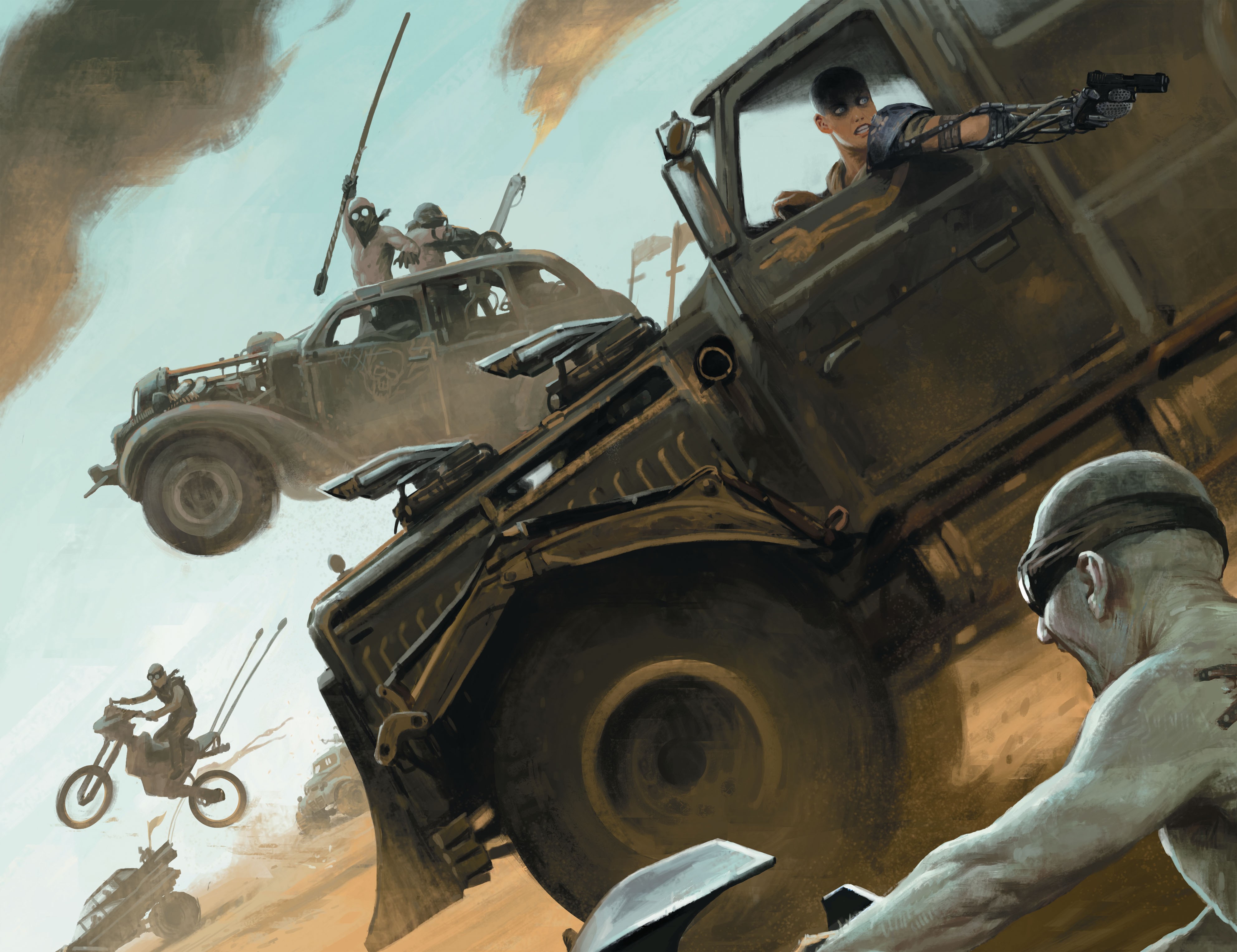 Read online Mad Max: Fury Road Inspired Artists Deluxe Edition comic -  Issue # TPB - 64