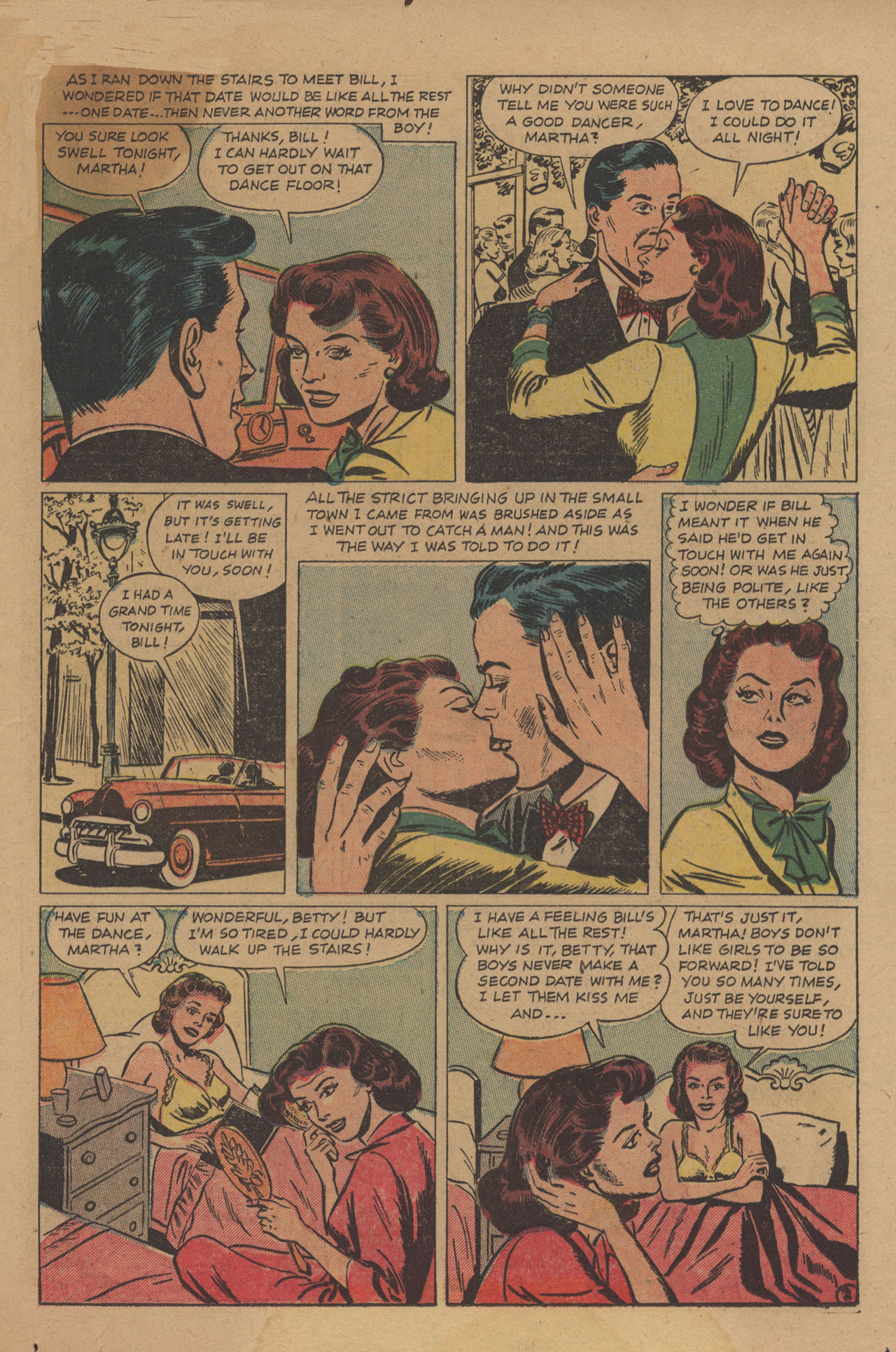 Read online Love Romances comic -  Issue #28 - 13