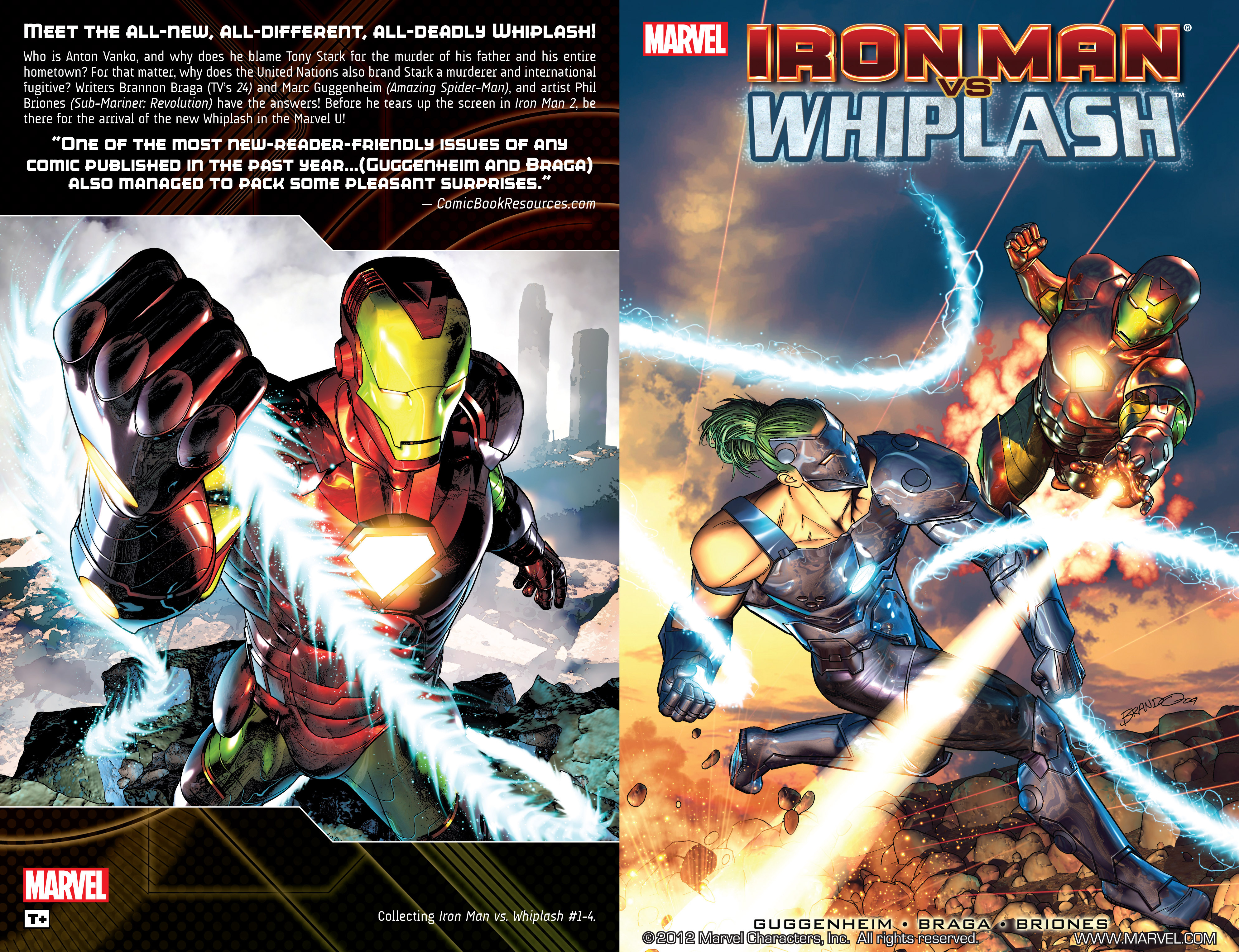 Read online Iron Man vs. Whiplash comic -  Issue # _TPB - 2