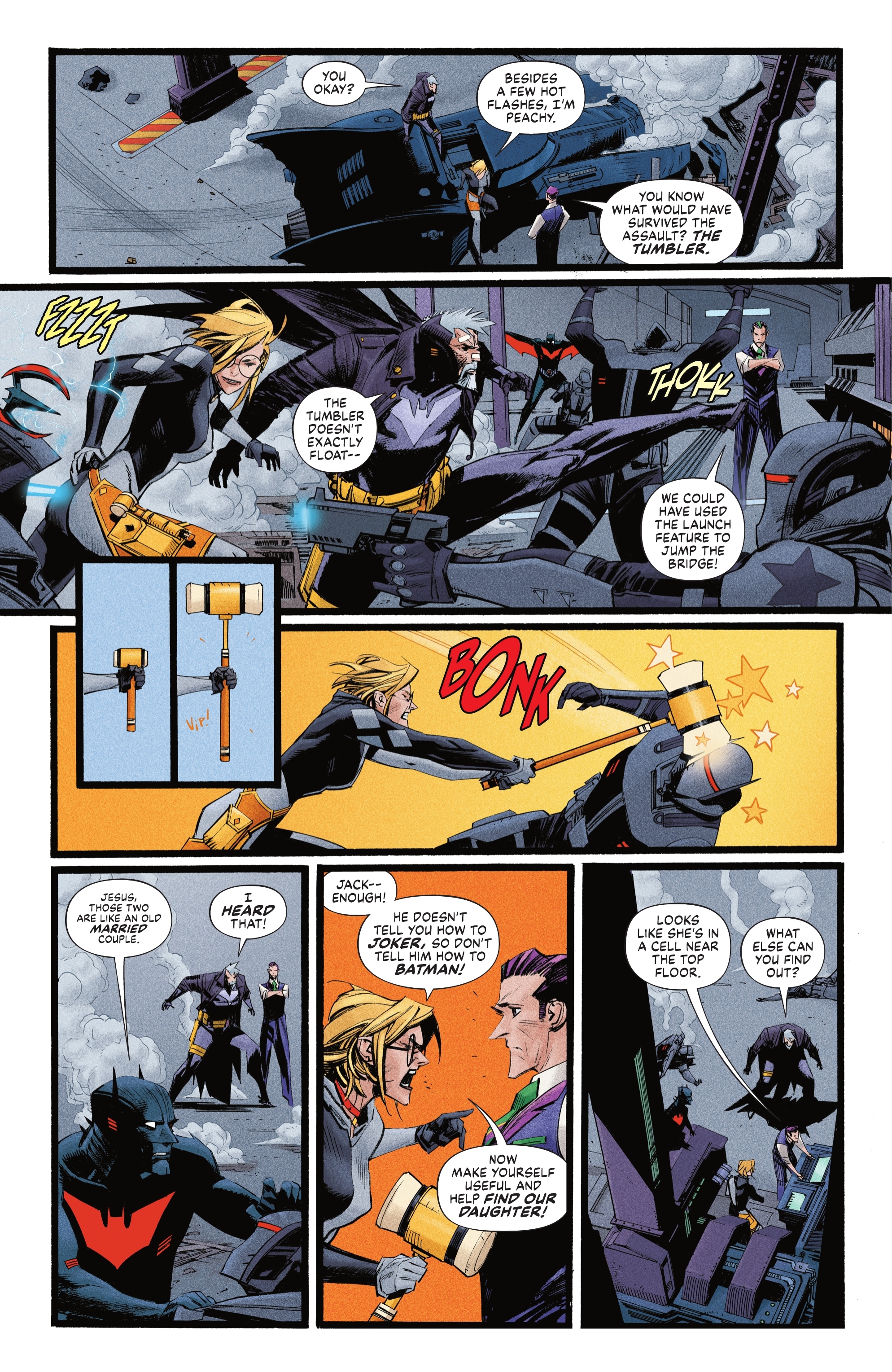 Read online Batman: Beyond the White Knight comic -  Issue #8 - 11