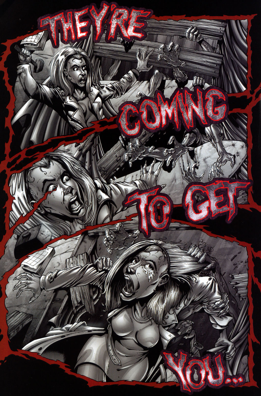 Read online Night of the Living Dead: Barbara's Zombie Chronicles comic -  Issue #1 - 5
