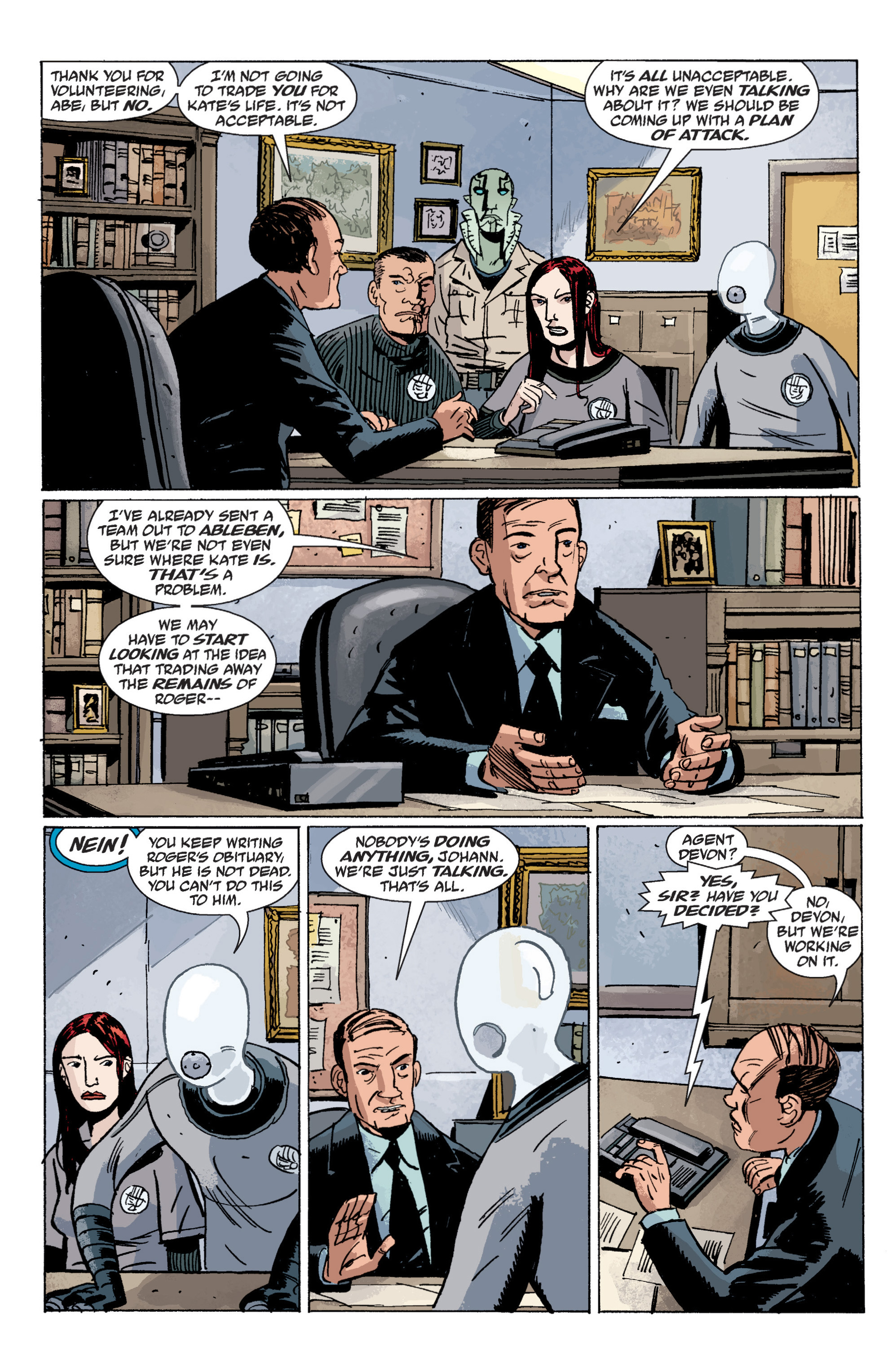 Read online B.P.R.D.: Hollow Earth and Other Stories comic -  Issue # TPB 6 - 113