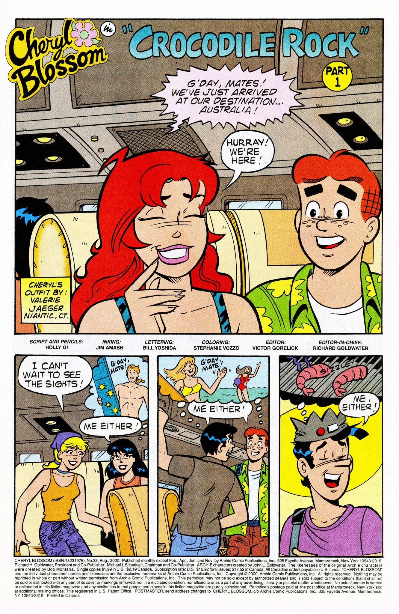 Read online Cheryl Blossom comic -  Issue #33 - 2