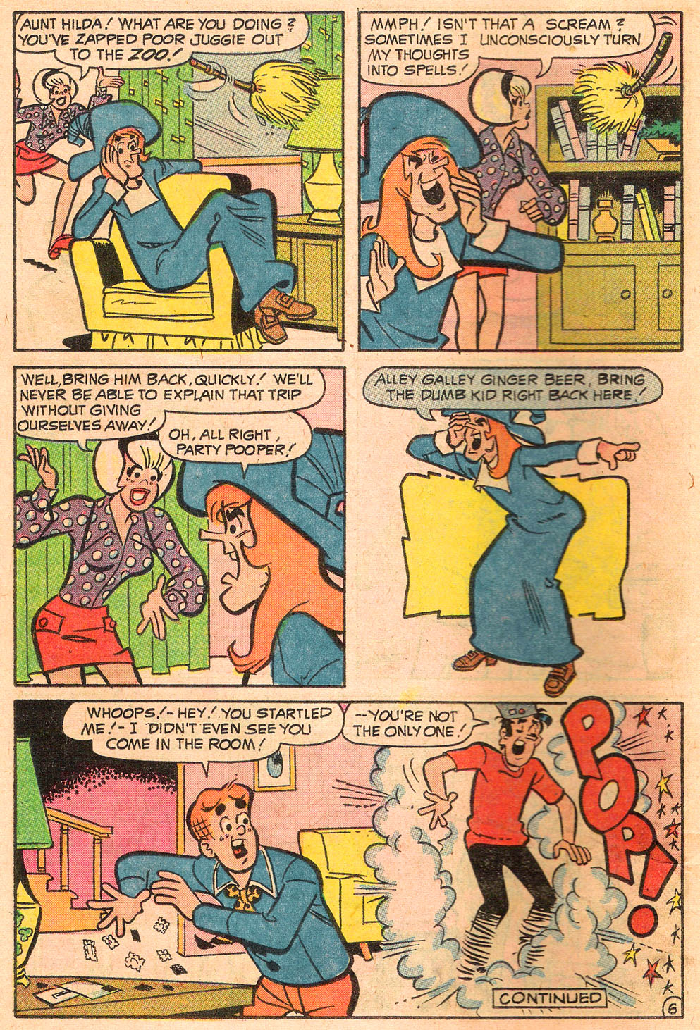 Read online Sabrina The Teenage Witch (1971) comic -  Issue #8 - 15